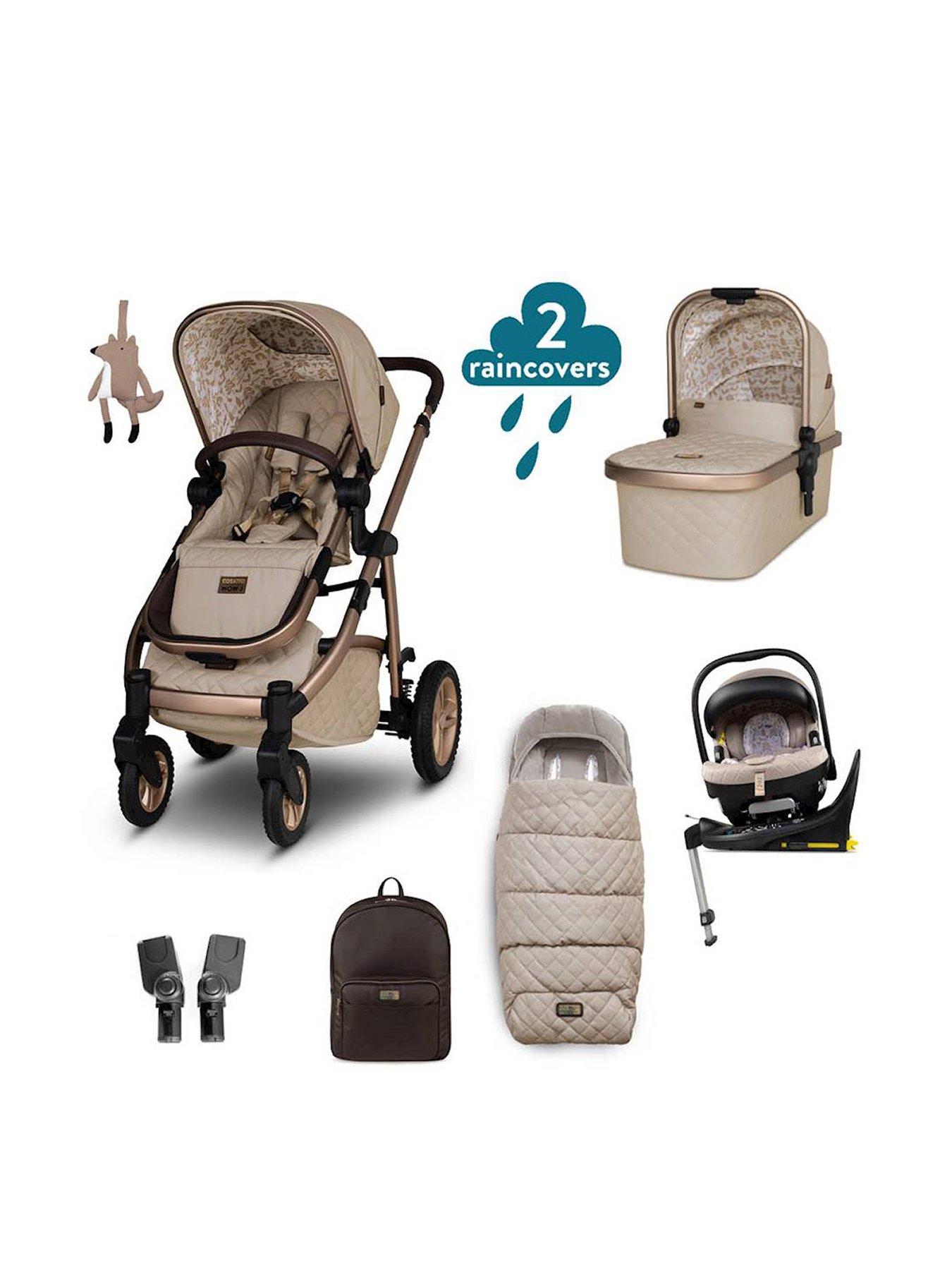 Image 1 of 8 of Cosatto Wow 3 Everything Bundle - Whisper