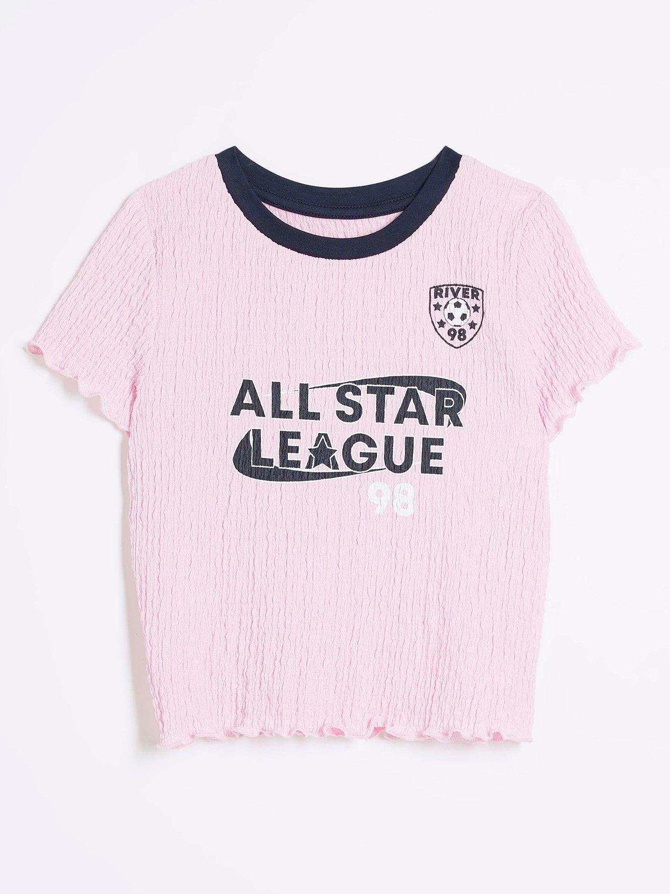 river-island-older-girl-textured-football-t-shirt-pink