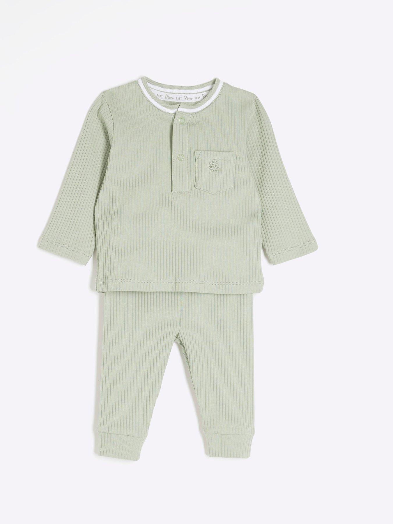 river-island-baby-baby-boys-tipped-rib-jumper-set-khakistillFront