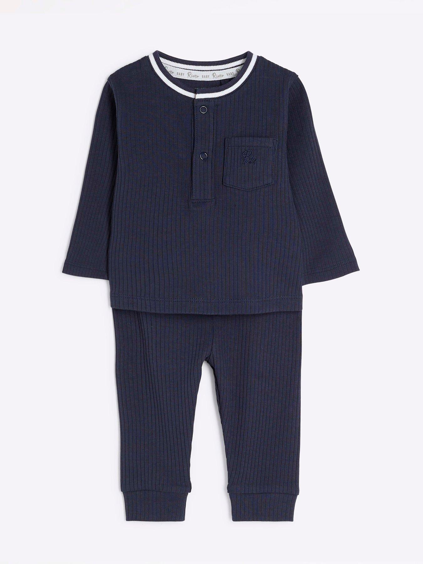 river-island-baby-baby-boys-tipped-rib-jumper-set-navystillFront