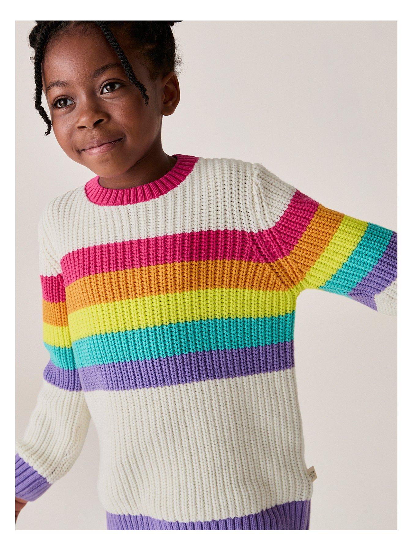 little-bird-little-bird-pink-chest-stripe-knitted-jumperback