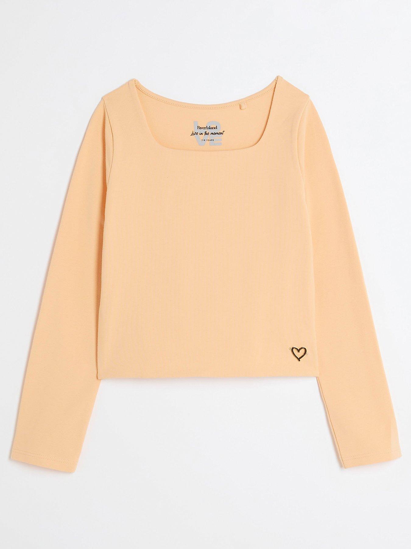 river-island-girls-square-neck-long-sleeve-top-orange