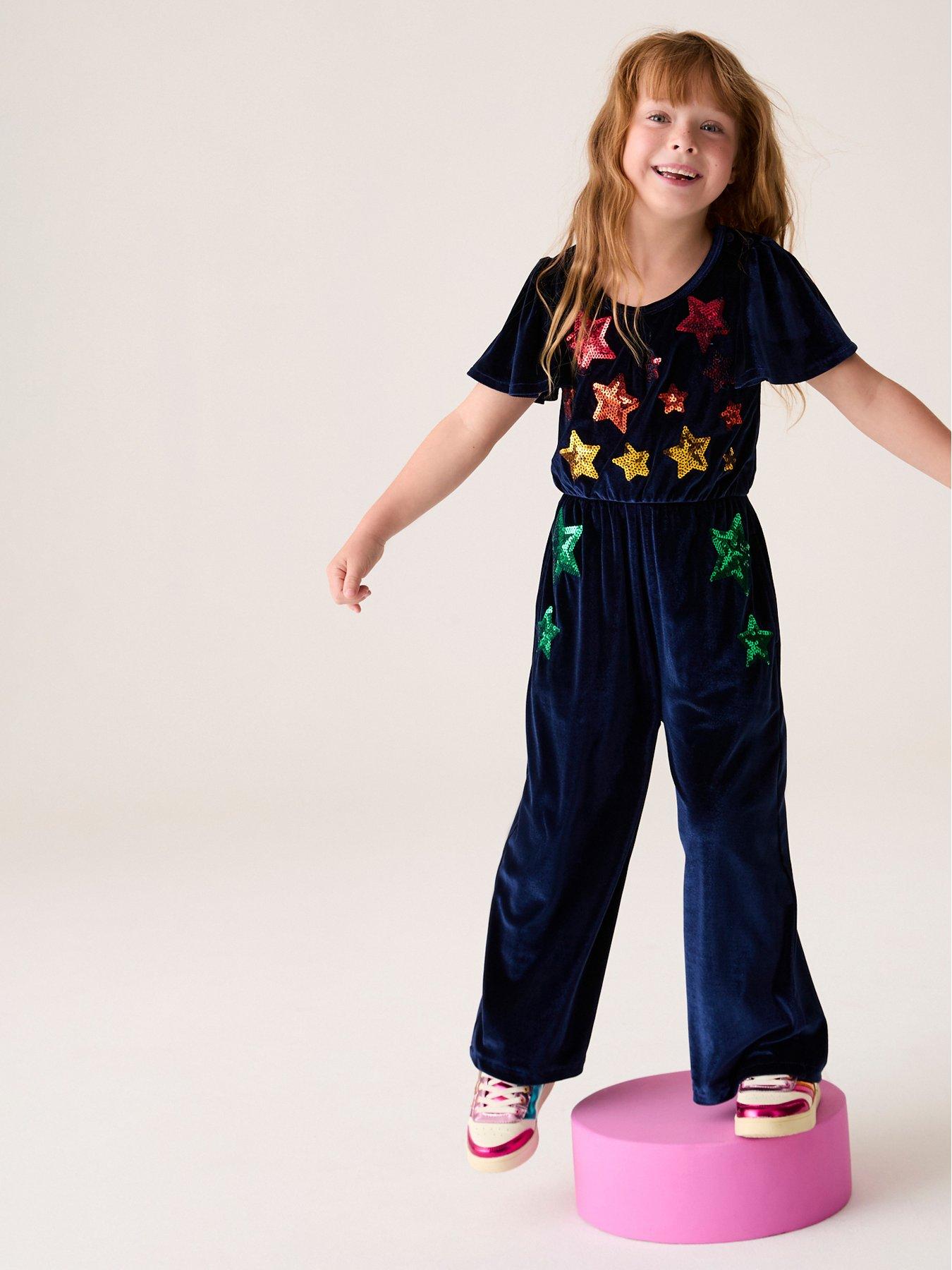 little-bird-girls-sequin-jumpsuit-navy