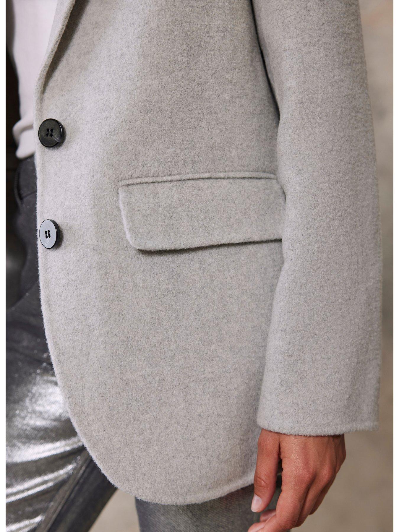 mint-velvet-light-grey-double-faced-blazeroutfit