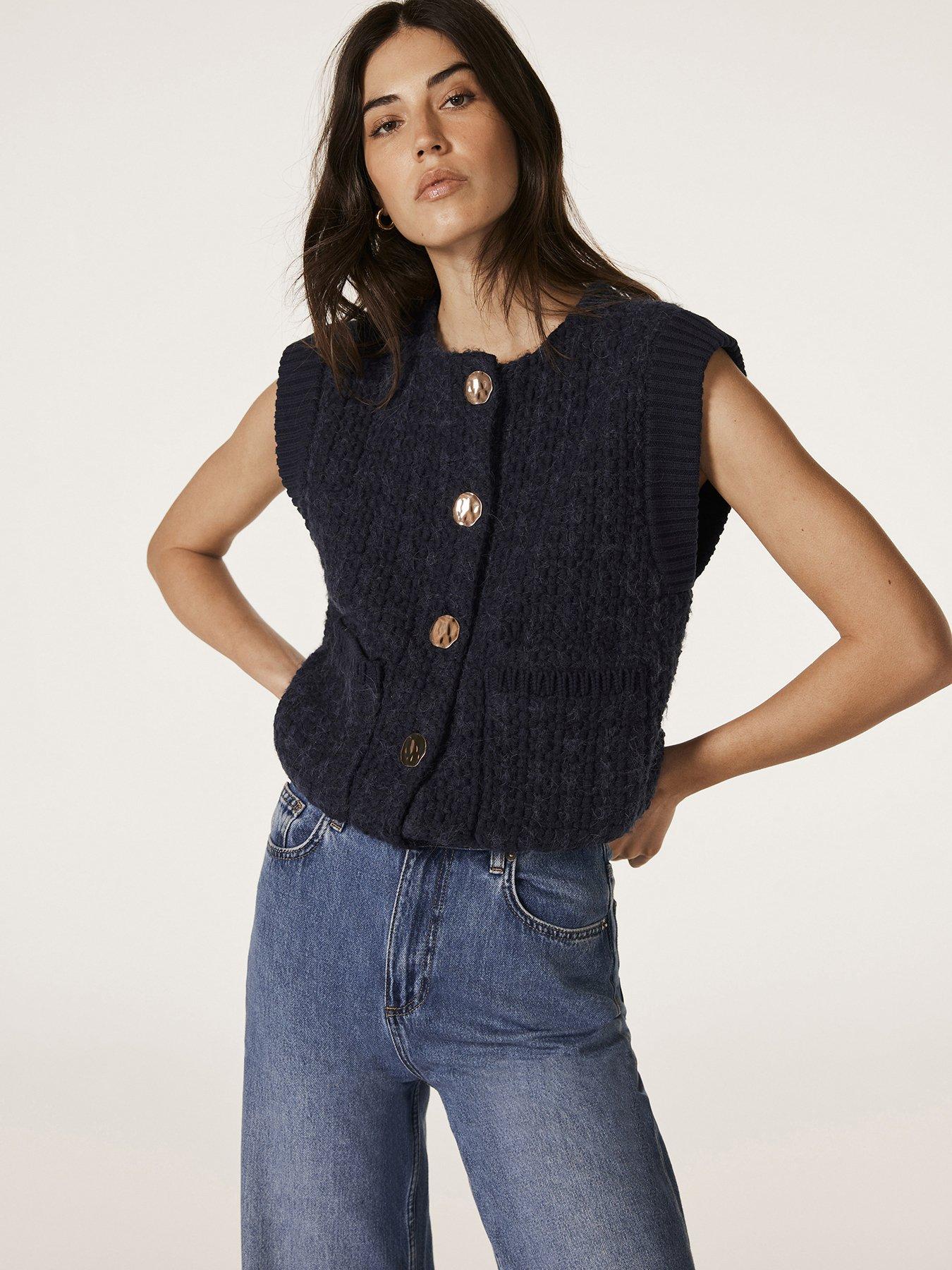 mint-velvet-navy-boucle-sleeveless-jacket