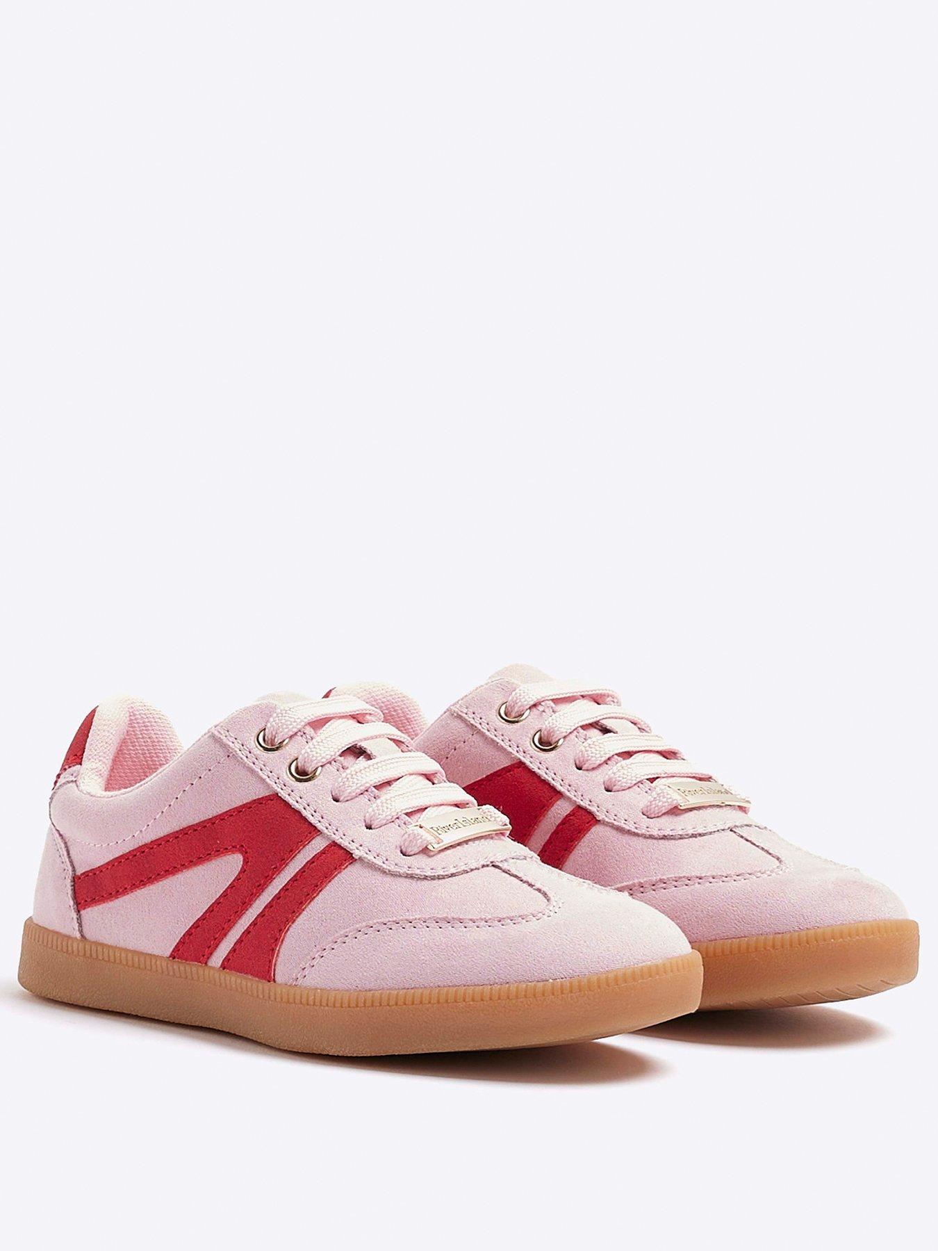 river-island-girls-lace-up-trainers-pinkstillFront