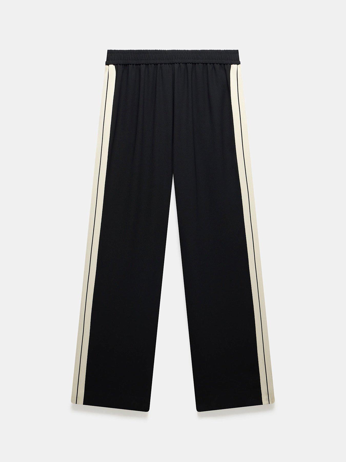 Image 4 of 4 of Mint Velvet Black Side Stripe Trouser