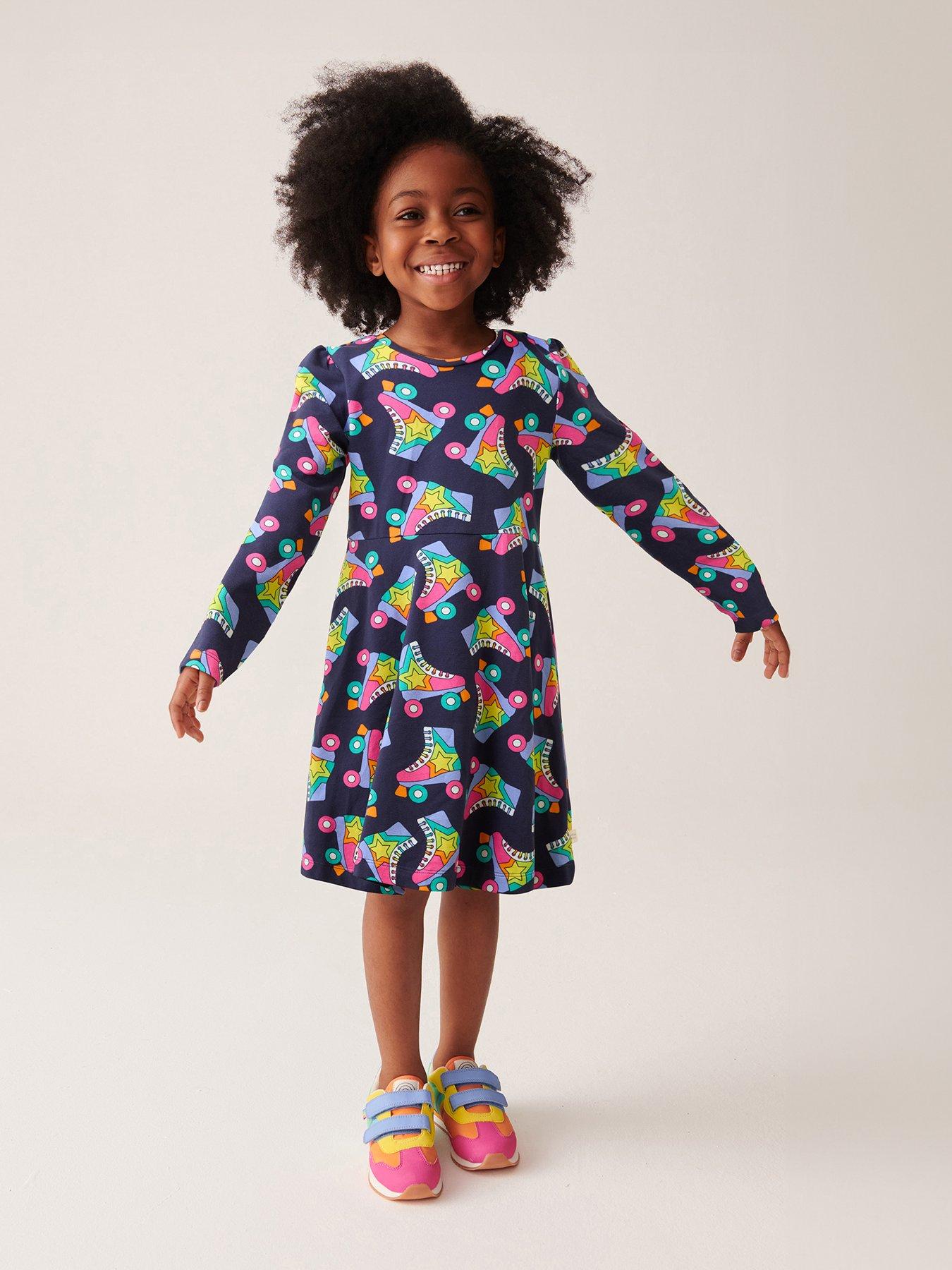 little-bird-girls-roller-skater-sweat-dress-navy