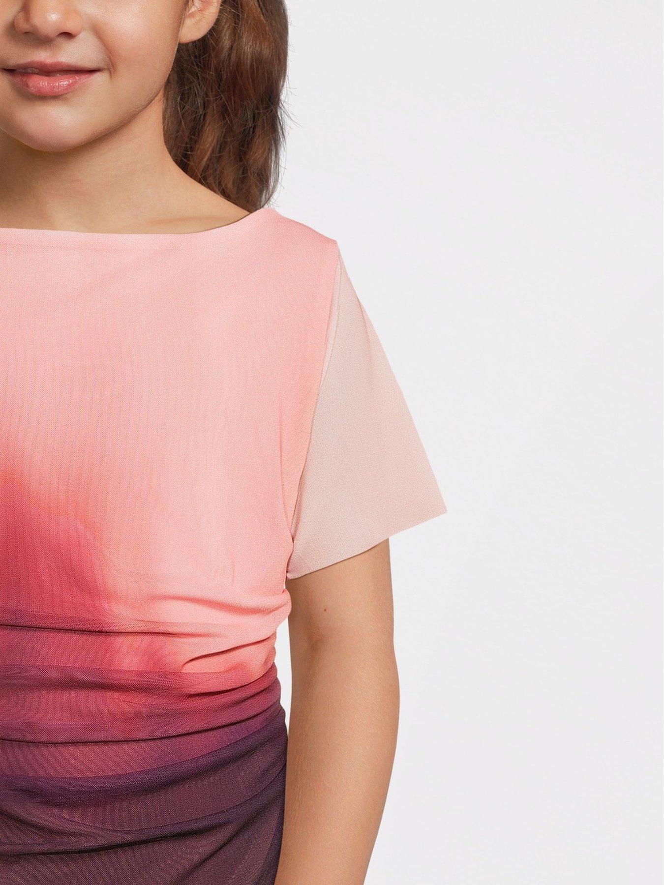 river-island-girls-mesh-ombre-draped-party-dress-pinkdetail