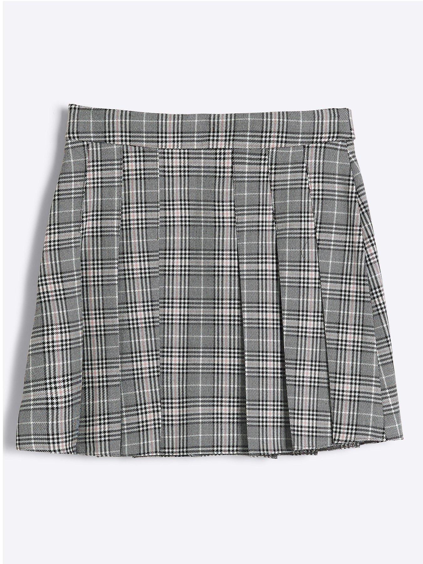 river-island-check-pleated-skirt-greyback