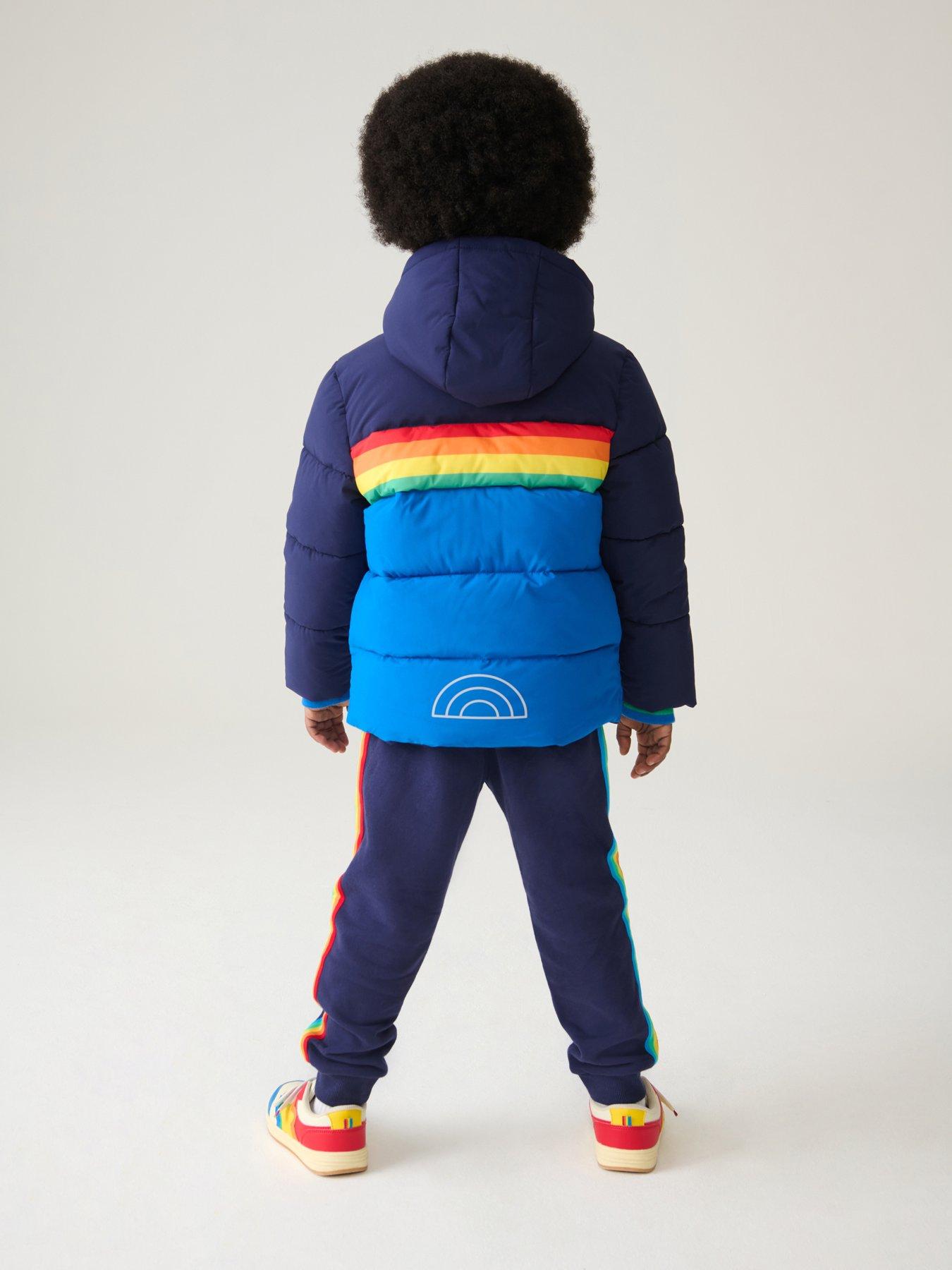 little-bird-little-bird-kids-chest-rainbow-stripe-padded-coatstillFront