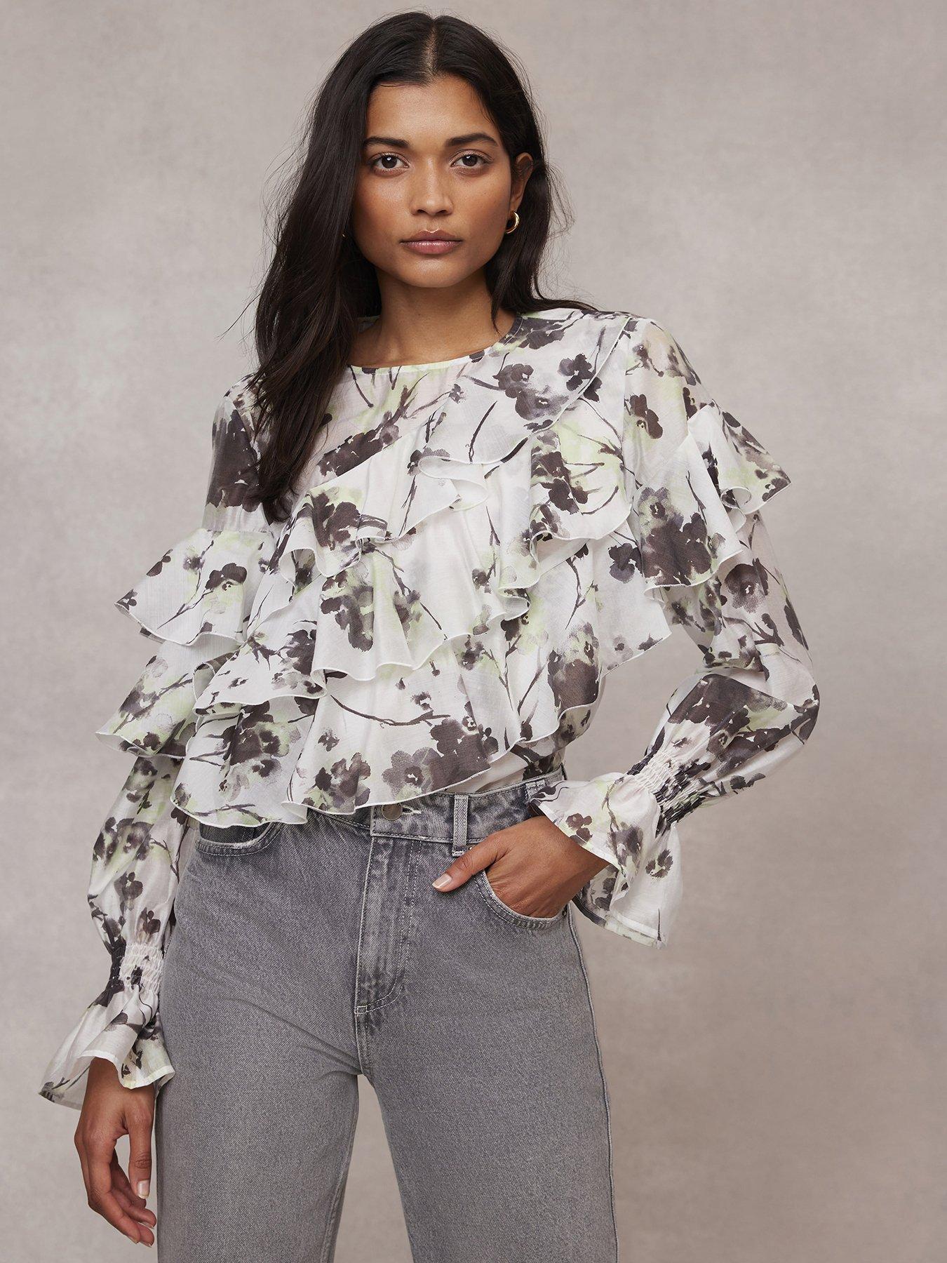 mint-velvet-floral-print-ruffle-top