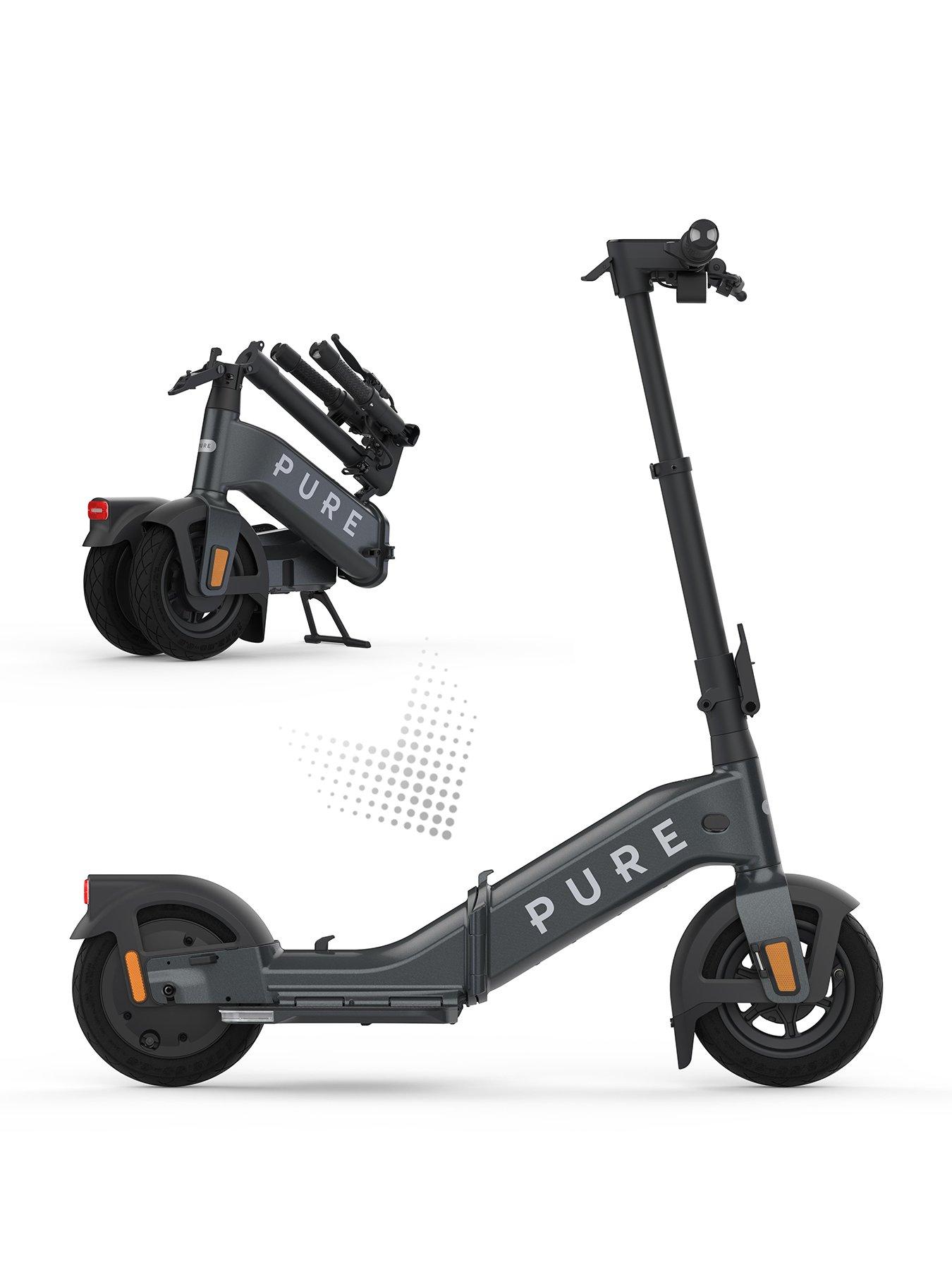 Image 1 of 7 of Pure Flex Mercury Grey Electric Scooter
