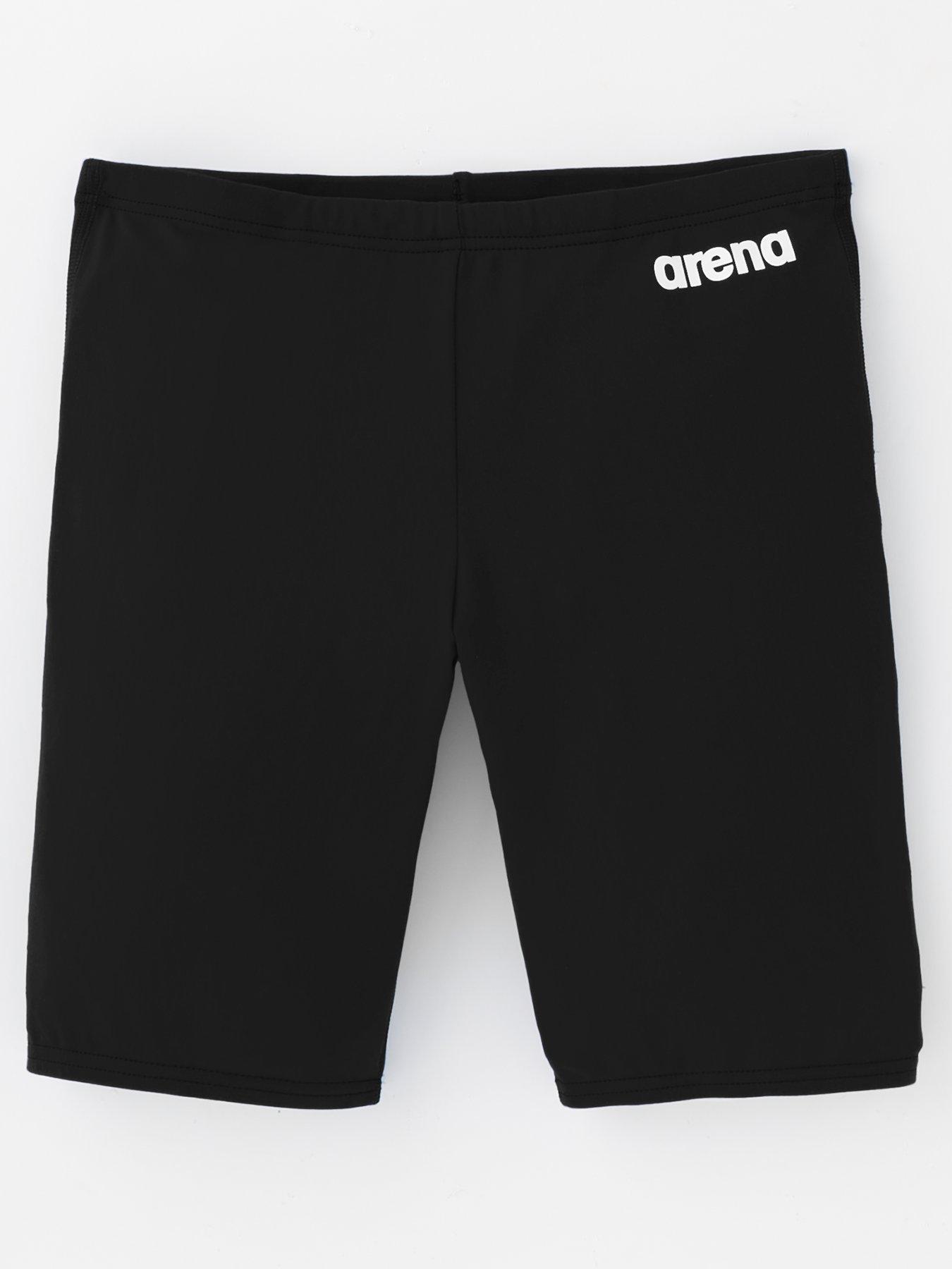 arena-boys-team-swim-jammer-solid-blackfront