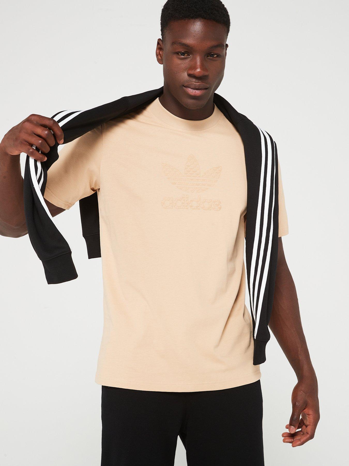 adidas-originals-mens-mono-tee-beigeoutfit