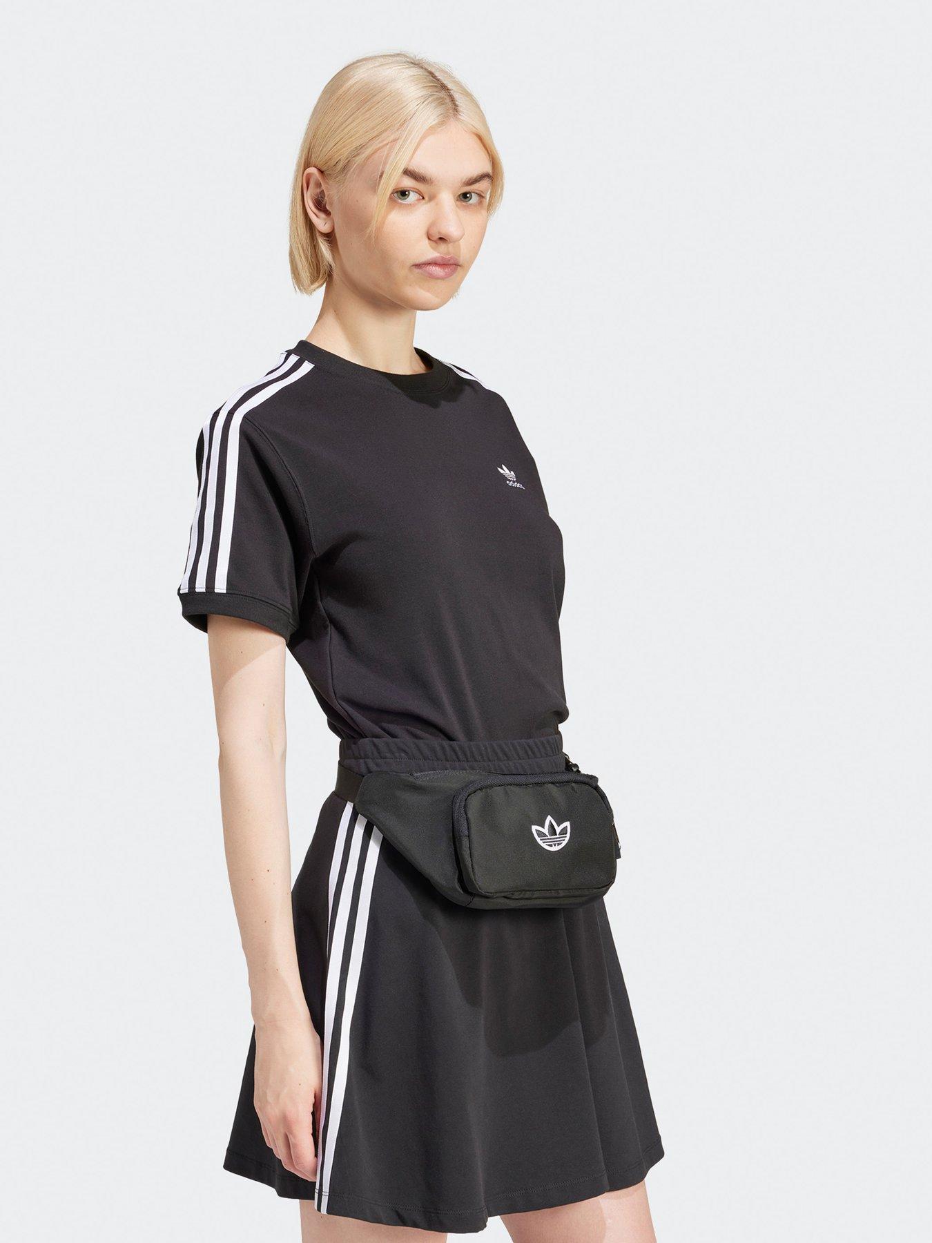 Image 3 of 5 of adidas Originals Womens 3 Stripe T-Shirt - Black