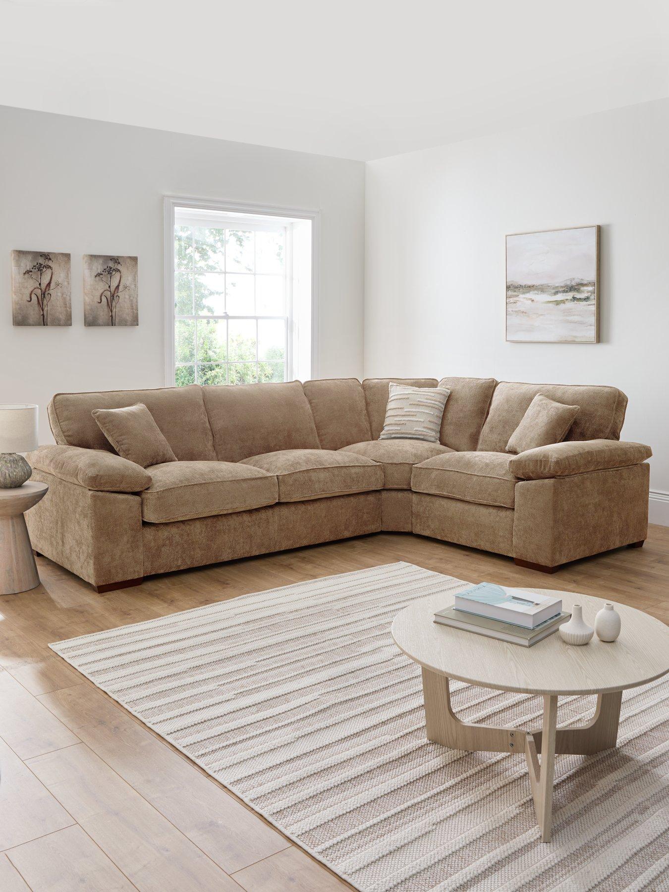 The Very Collection Tuscany Fabric Right Hand Corner Sofa - Made to Order in the UK