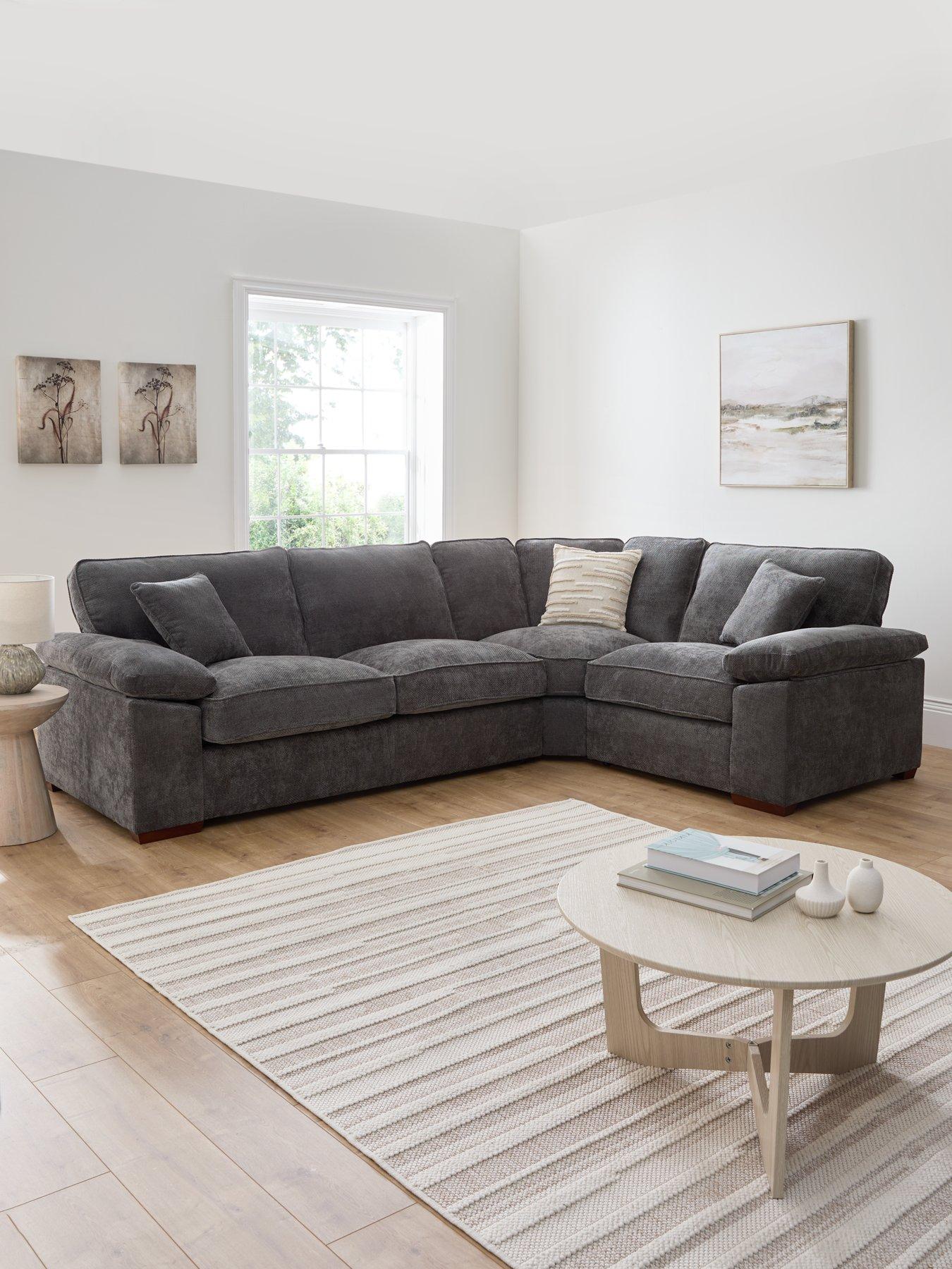 The Very Collection Tuscany Fabric Right Hand Corner Sofa - Made to Order in the UK