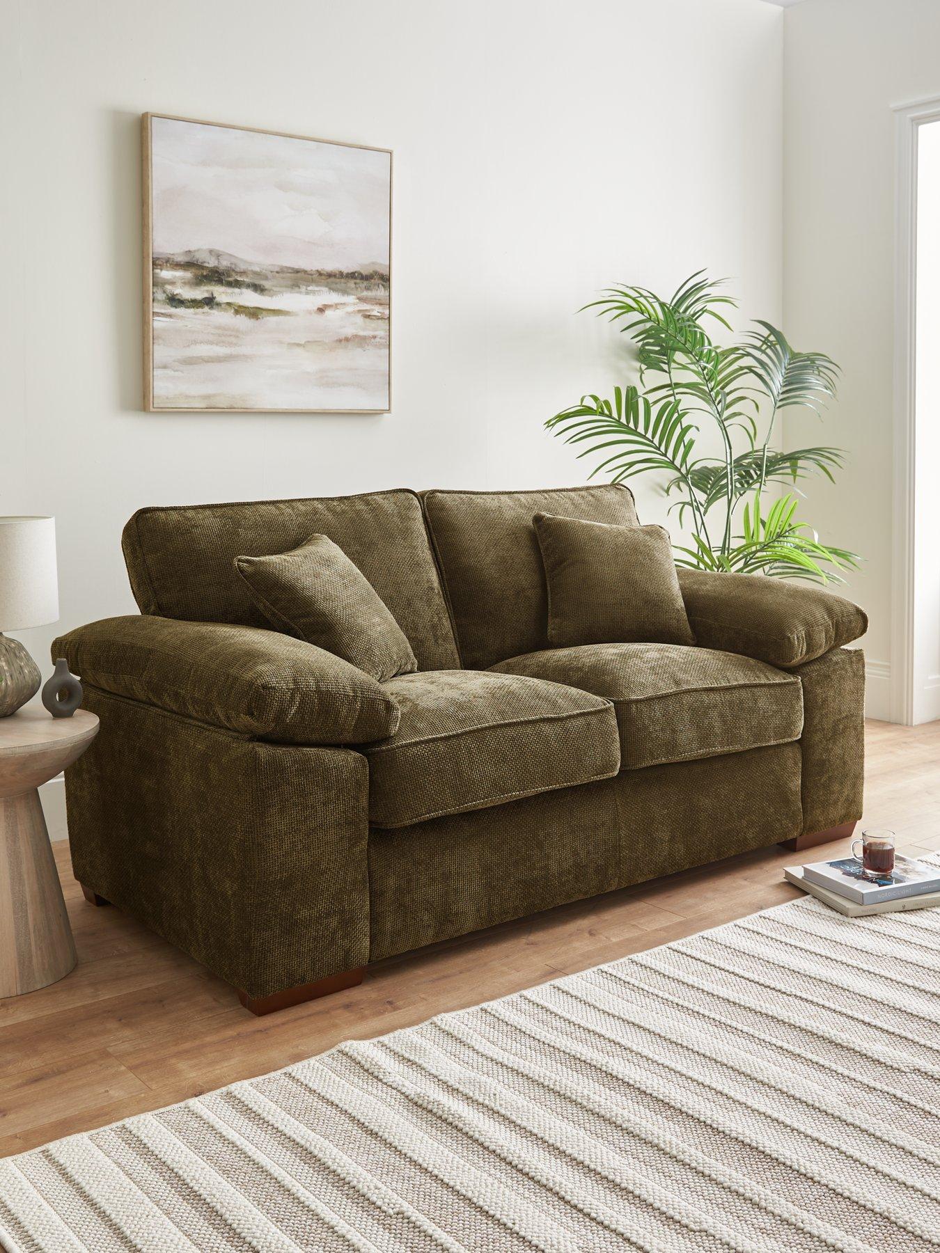 Very Home Tuscany Fabric 2 Seater Sofa - Made to Order in the UK