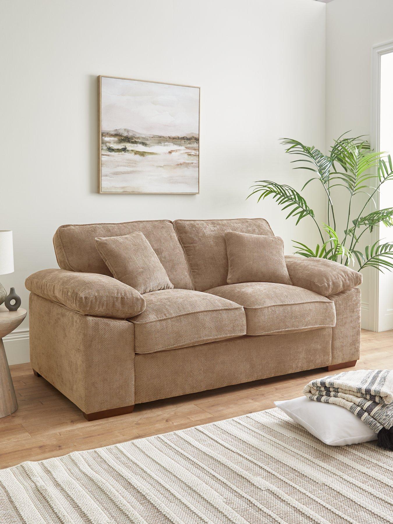 The Very Collection Tuscany Fabric 2 Seater Deluxe Sofa Bed - Made to Order in the UK