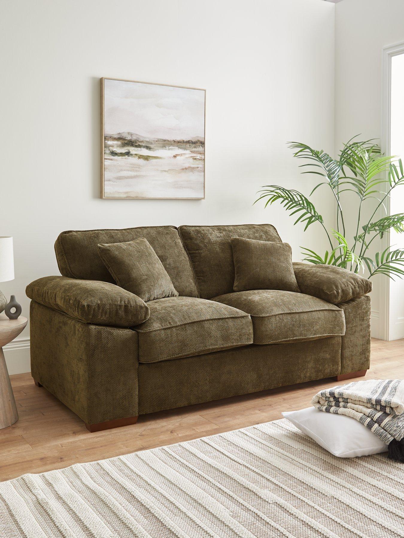 The Very Collection Tuscany Fabric 2 Seater Deluxe Sofa Bed - Made to Order in the UK