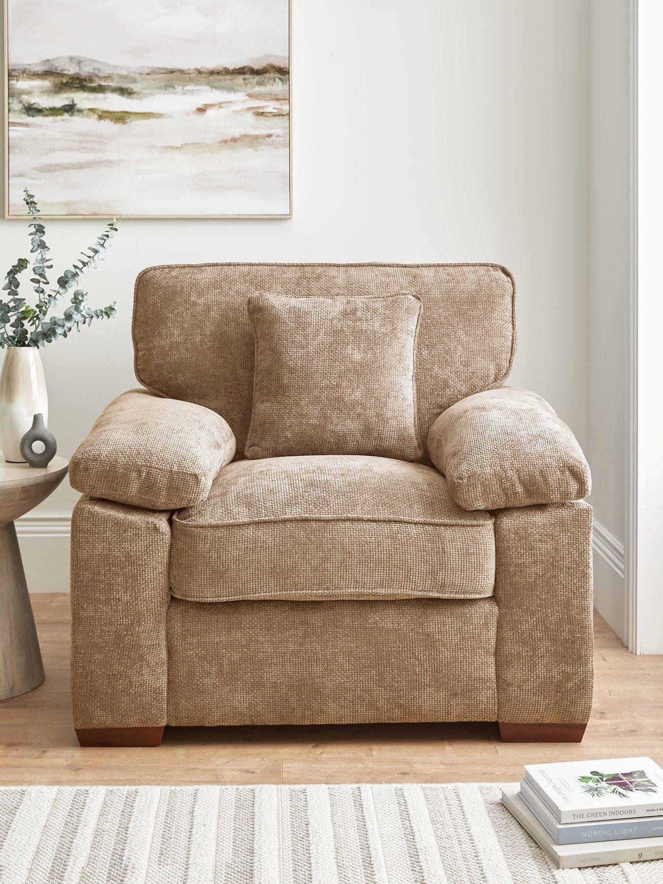 The Very Collection Tuscany Fabric Armchair - Made to Order in the UK