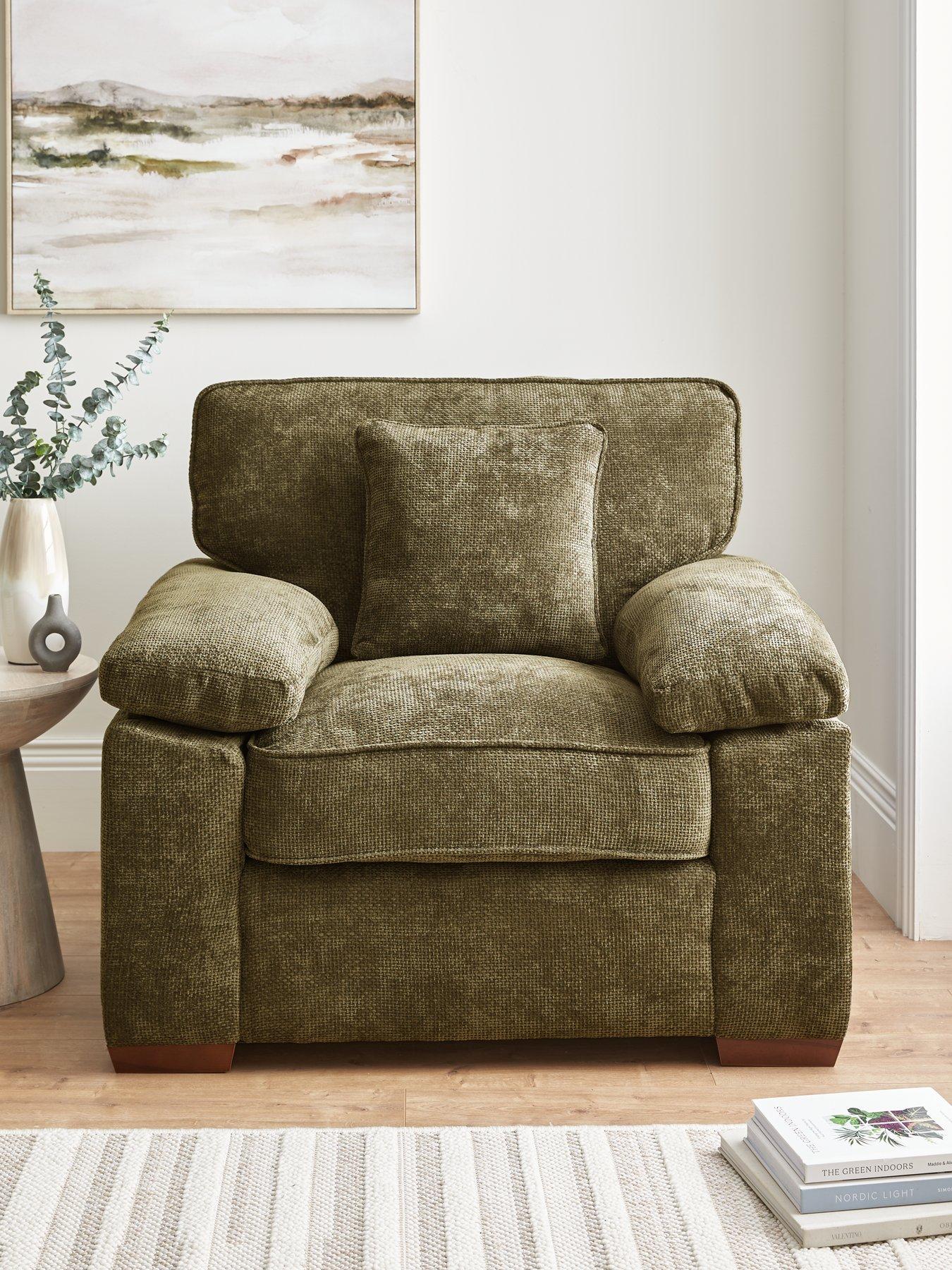 The Very Collection Tuscany Fabric Armchair - Made to Order in the UK