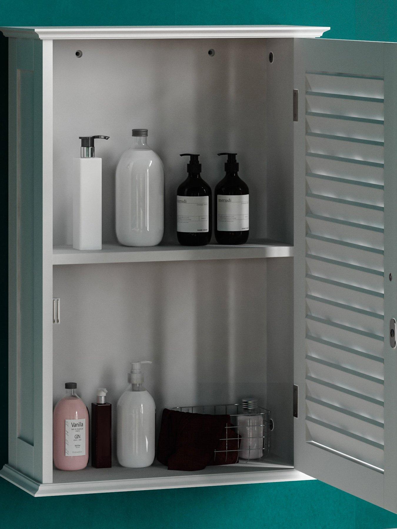 Image 4 of 5 of Bath Vida Liano 1 Door Wall Cabinet