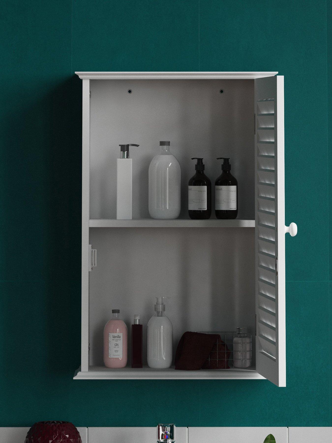 Image 5 of 5 of Bath Vida Liano 1 Door Wall Cabinet