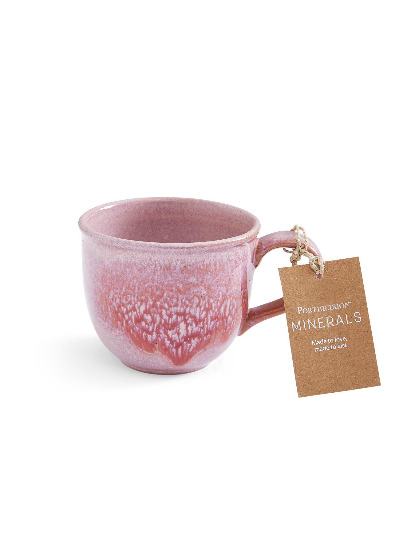Image 7 of 7 of Portmeirion Minerals Collection &ndash; Set of 4 Rose Quartz Mugs