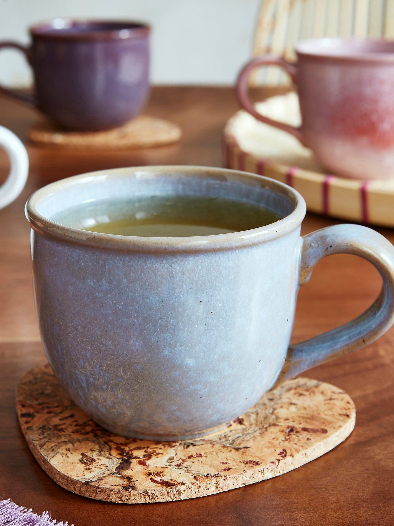 undefined Minerals Collection – Set of 4 Aquamarine Mugs