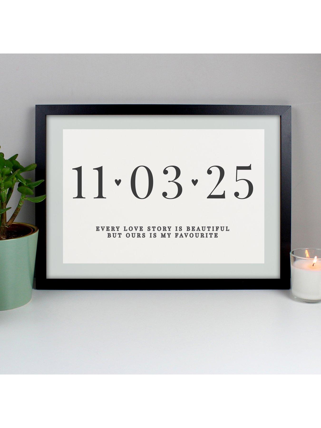 the-personalised-memento-company-personalised-anniversary-a3-black-framed-printback