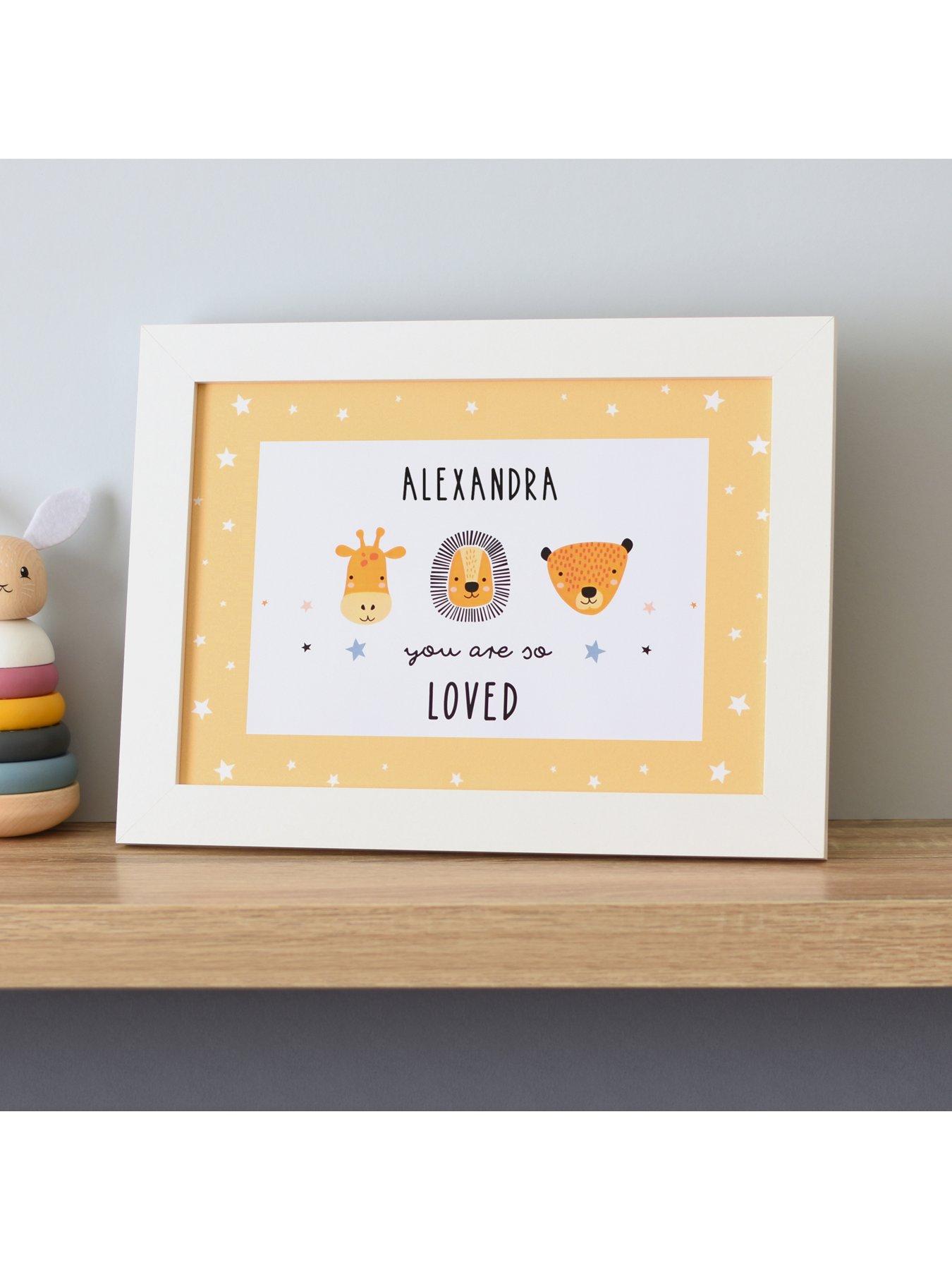 the-personalised-memento-company-personalised-so-loved-nursery-a4-framed-printback