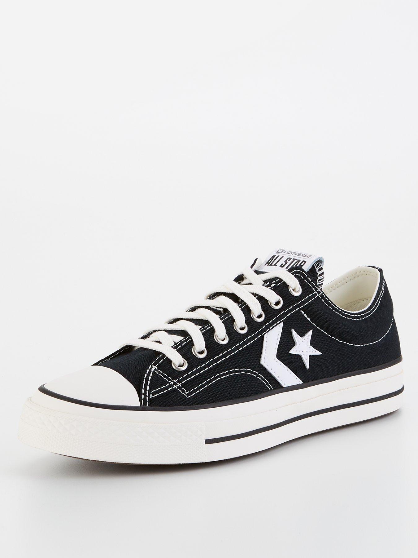 converse-premium-canvas-star-player-76-trainers-blackwhitestillFront