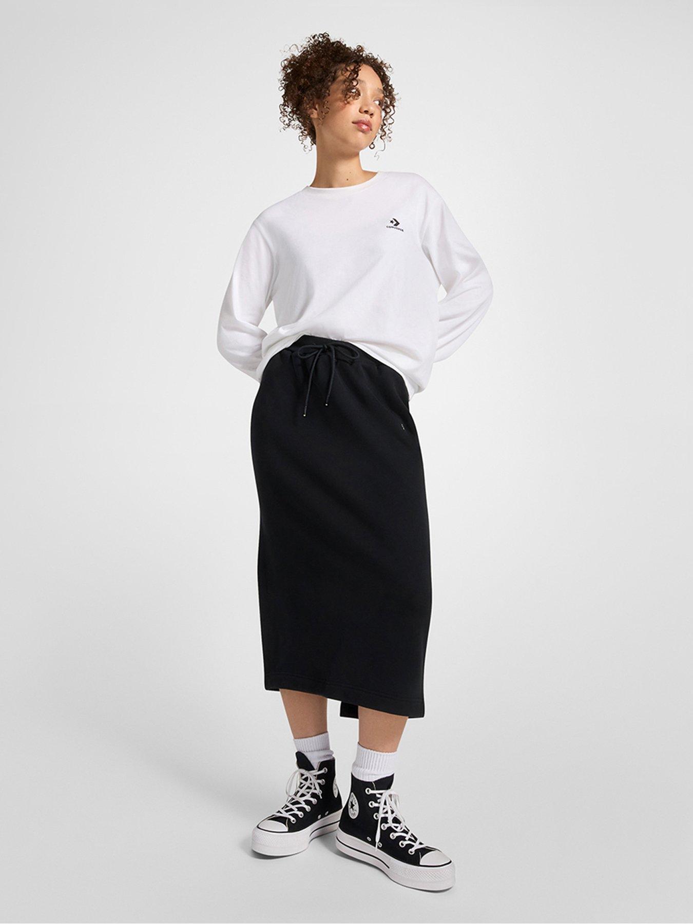 converse-womens-wordmark-long-knit-skirt-blackback