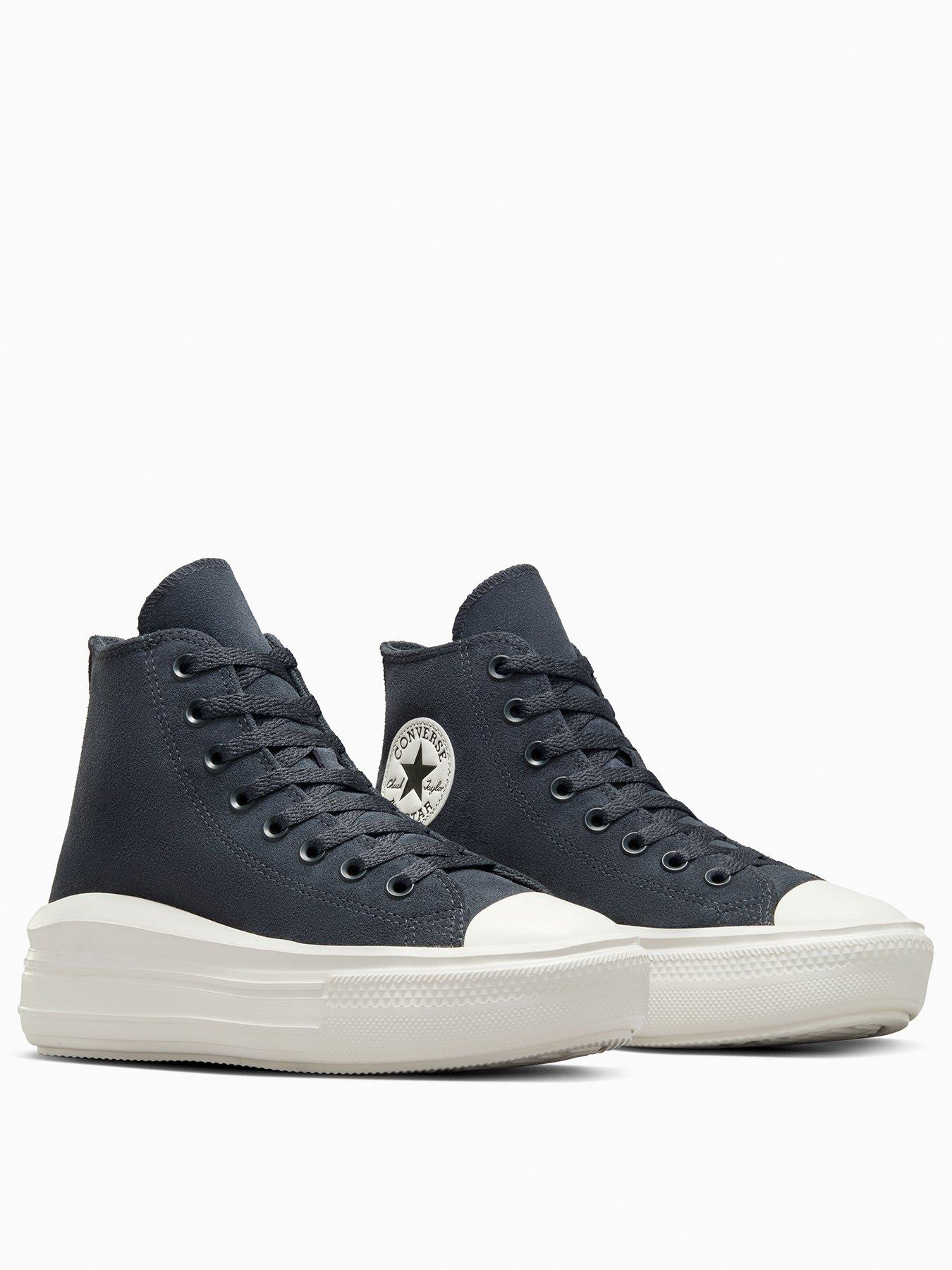 Image 2 of 7 of Converse Womens Crafted Color Chuck Taylor All Star Move Trainers - Beige