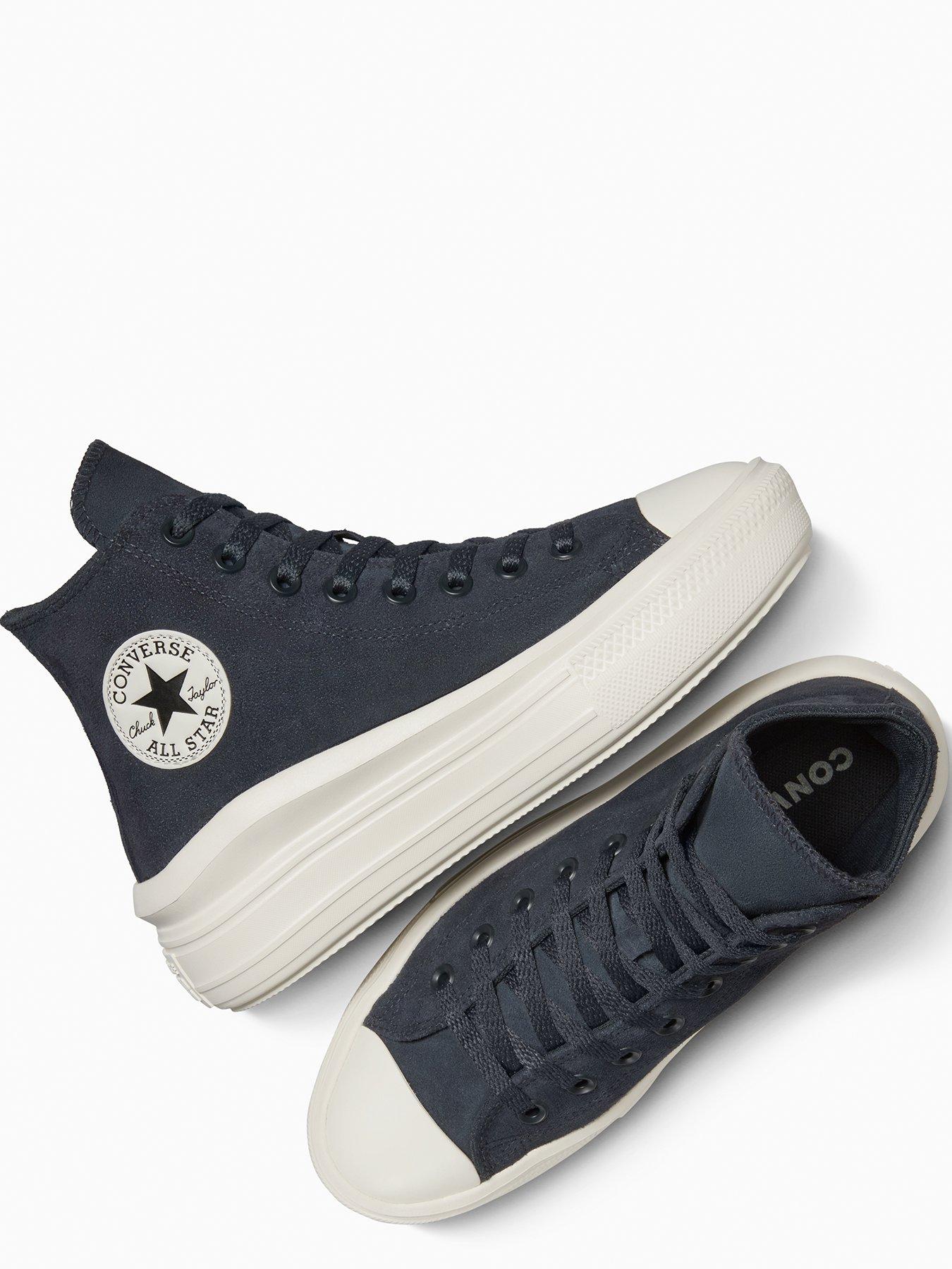 Image 4 of 7 of Converse Womens Crafted Color Chuck Taylor All Star Move Trainers - Beige