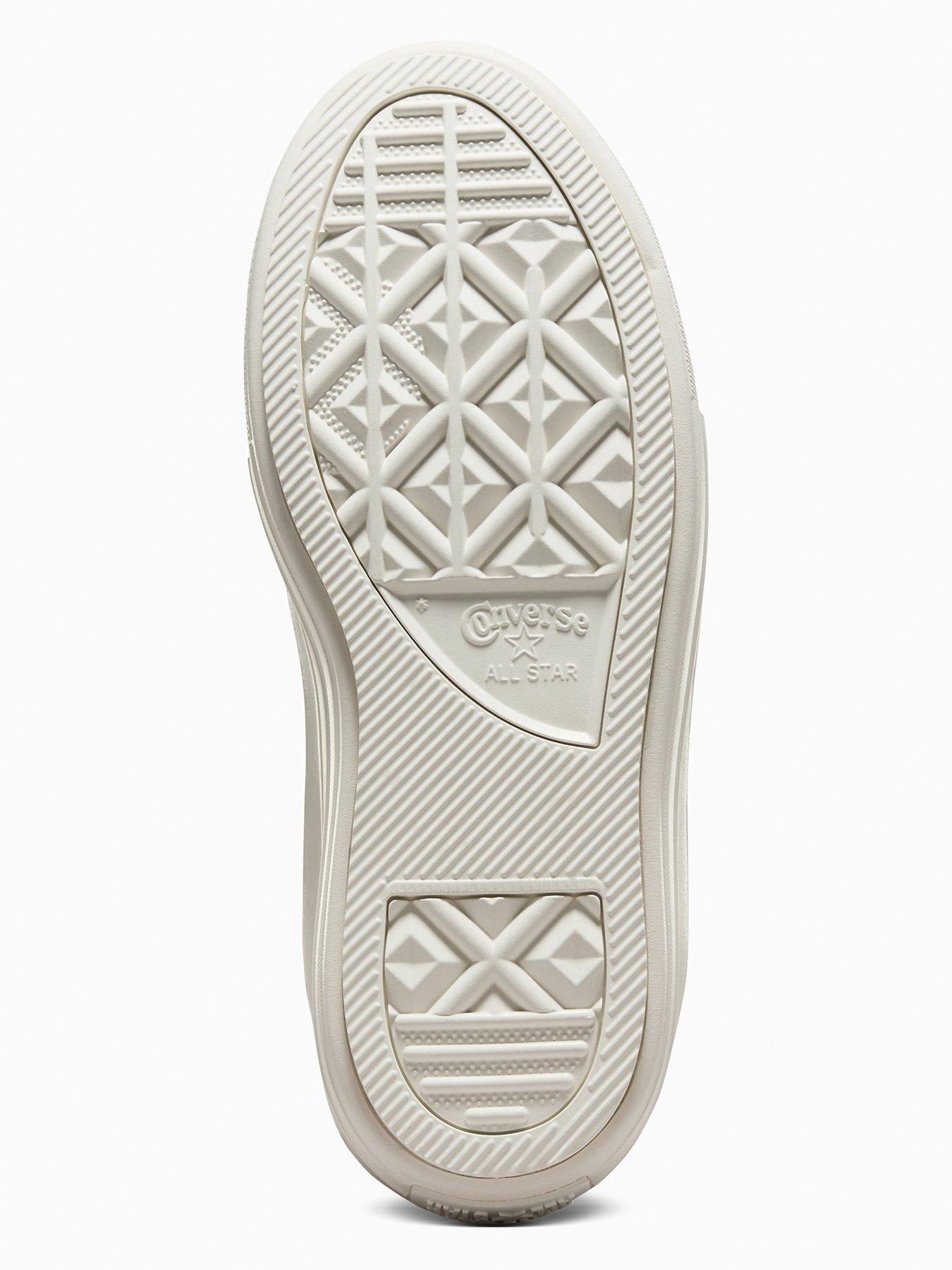Image 5 of 7 of Converse Womens Crafted Color Chuck Taylor All Star Move Trainers - Beige
