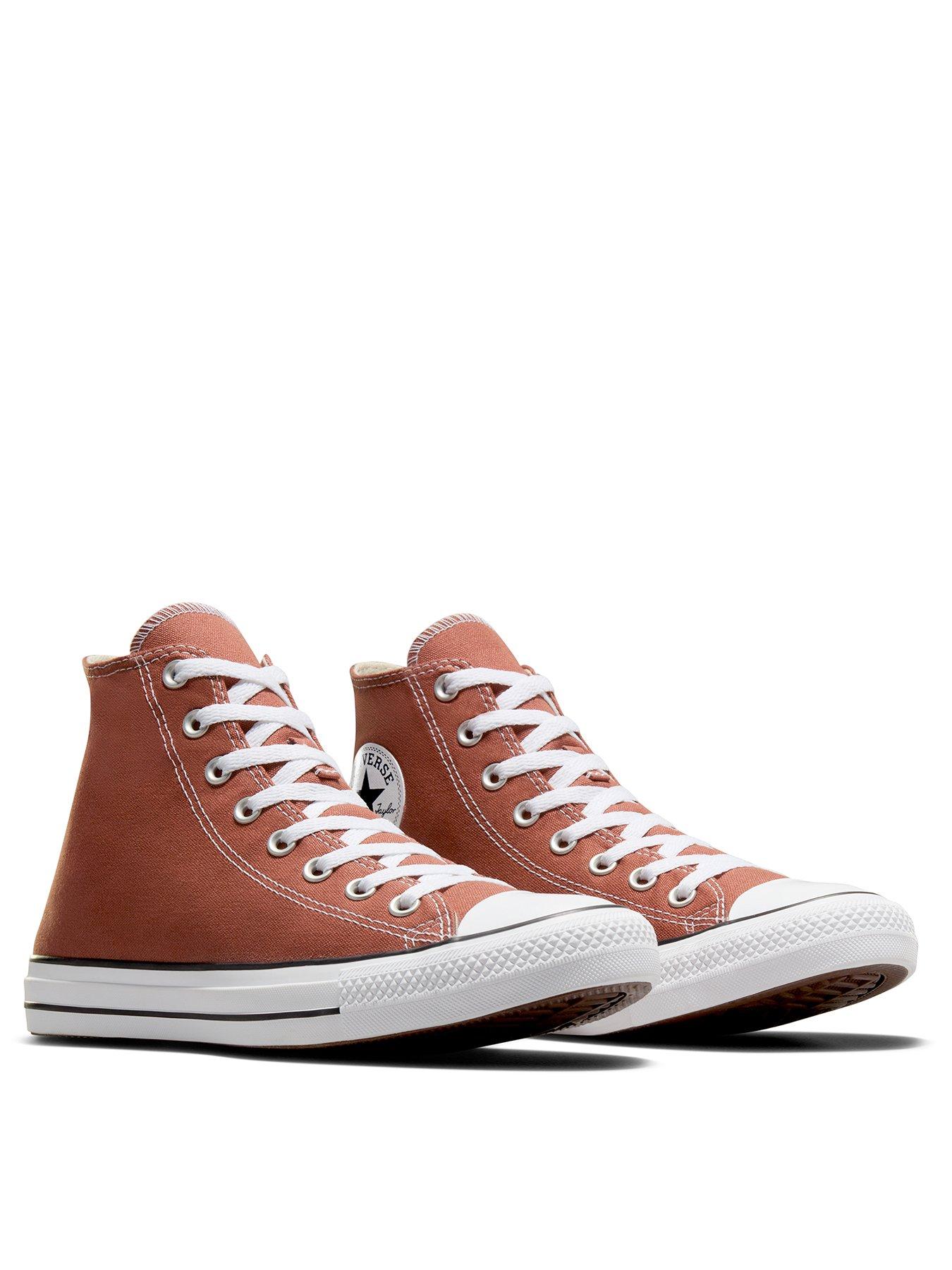 converse-mens-canvas-hi-trainers-light-brownstillFront