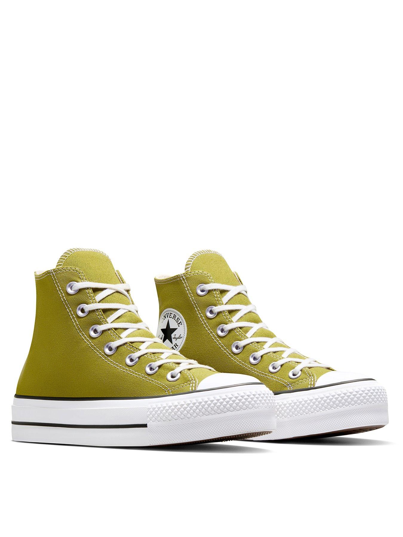 converse-womens-lift-seasonal-color-canvas-hi-trainers-greenstillFront