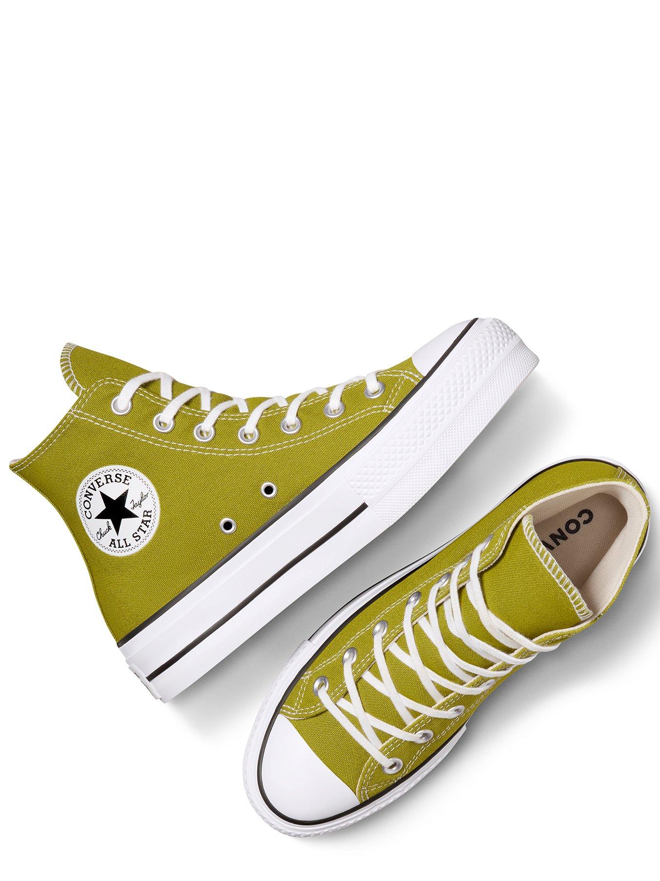 converse-womens-lift-seasonal-color-canvas-hi-trainers-greenoutfit