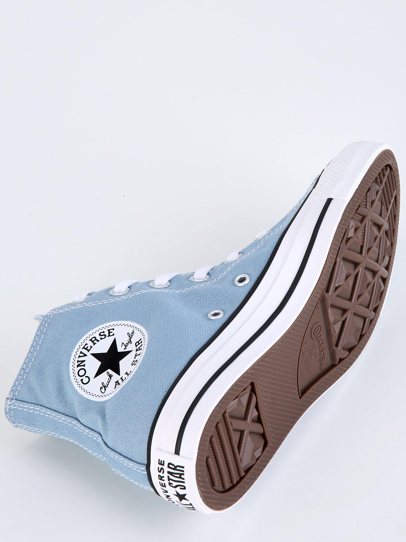 converse-womens-canvas-hi-trainers-bluedetail