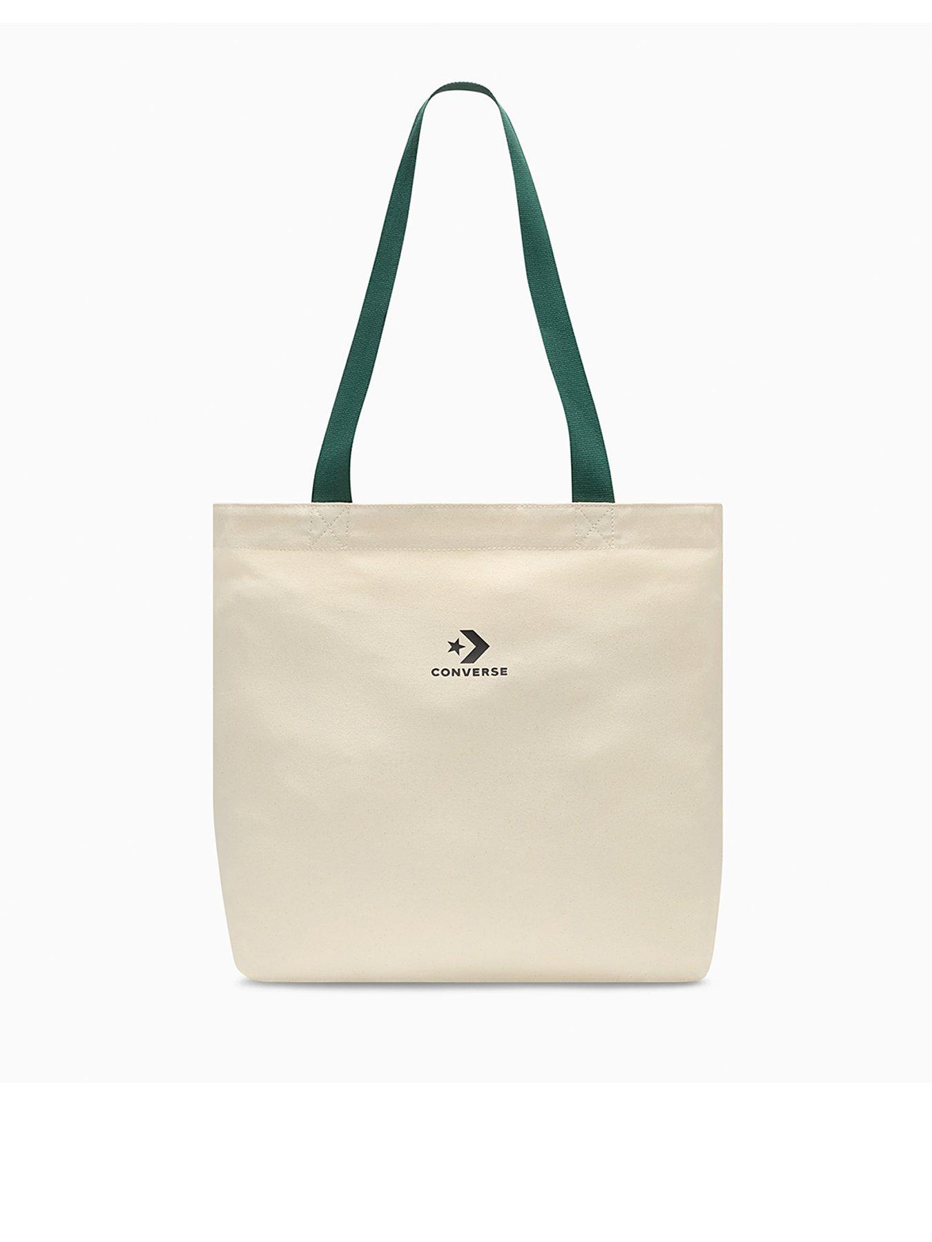 Image 1 of 4 of Converse Unisex Canvas Tote - Beige