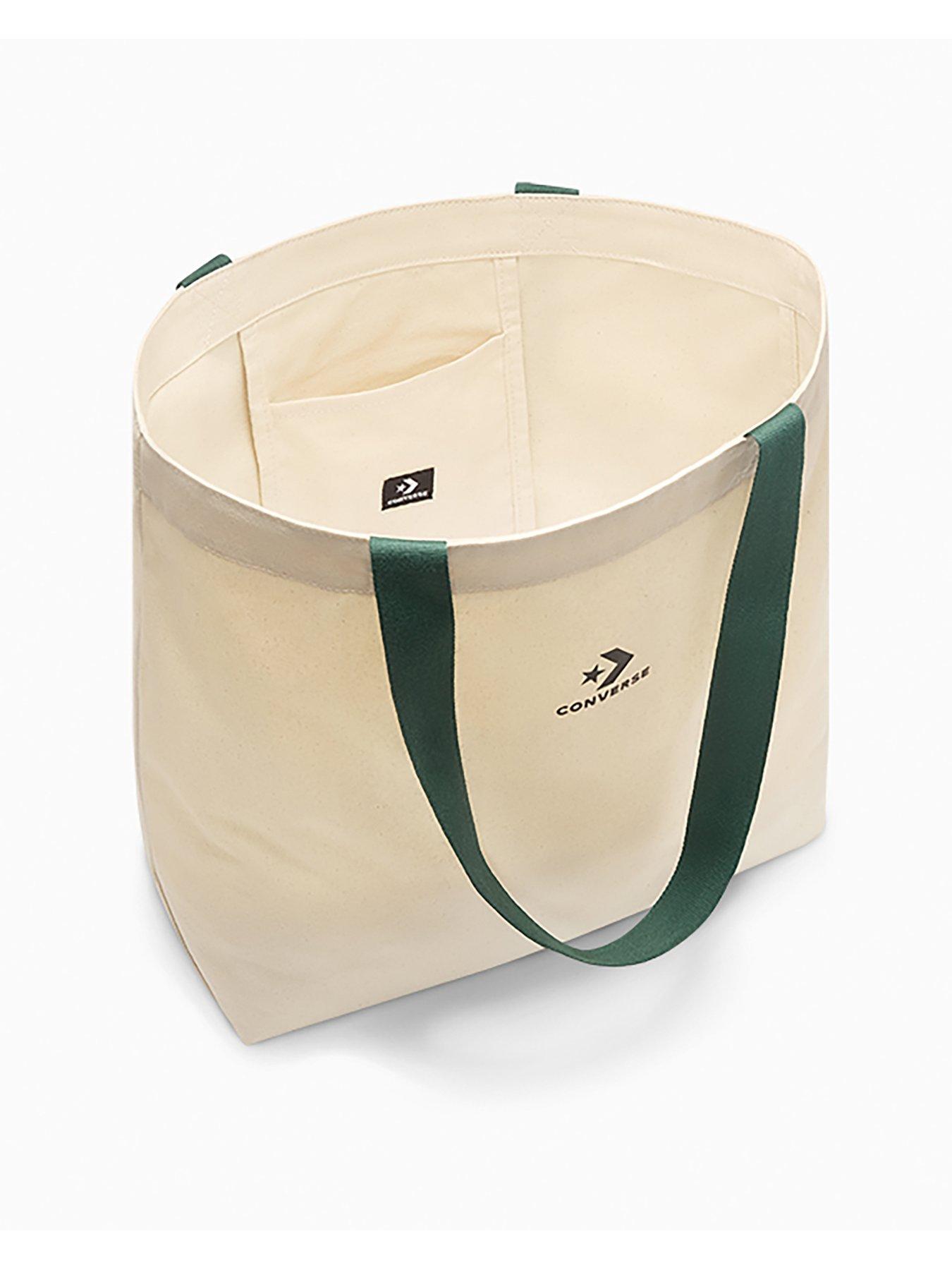 Image 4 of 4 of Converse Unisex Canvas Tote - Beige