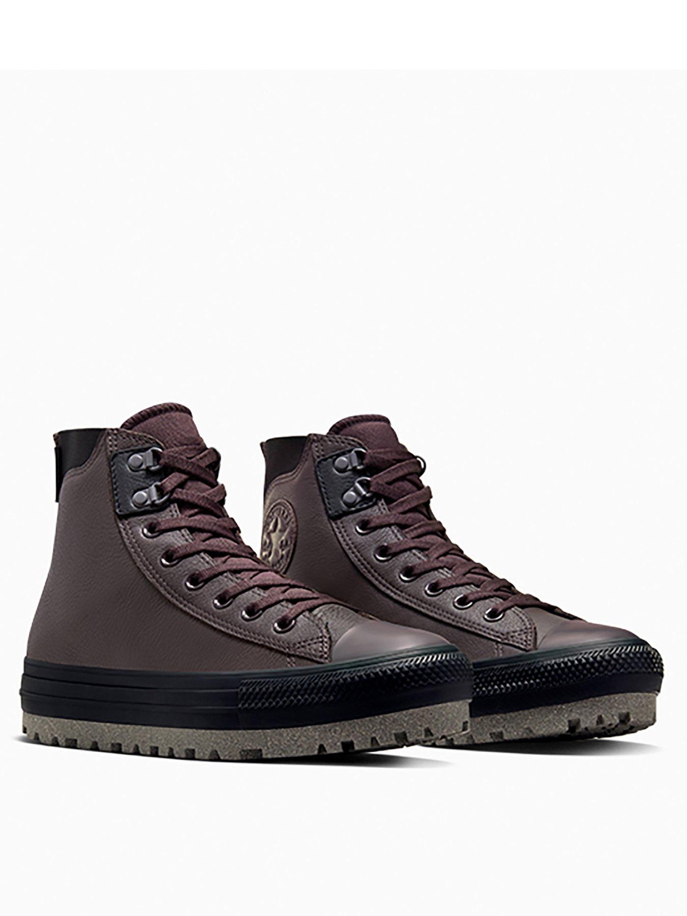 Image 2 of 6 of Converse Mens Counter Climate Chuck Taylor All Star City Trek Hi Top Trainers - Brown