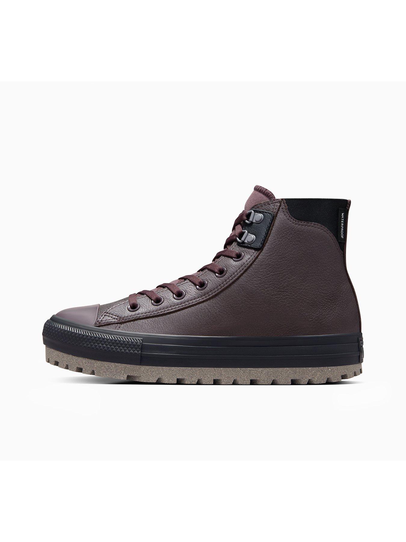 Image 5 of 6 of Converse Mens Counter Climate Chuck Taylor All Star City Trek Hi Top Trainers - Brown