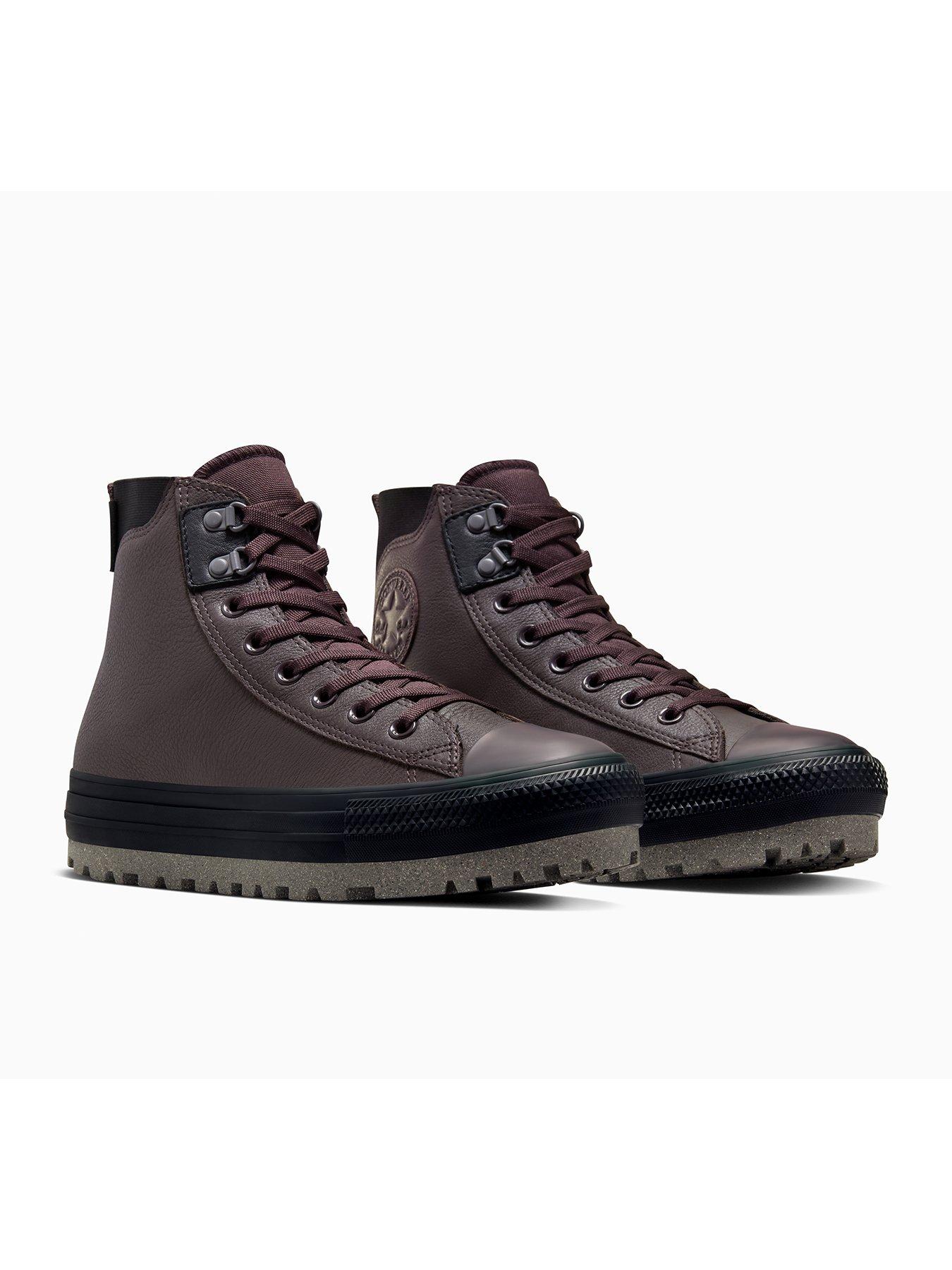 Image 6 of 6 of Converse Mens Counter Climate Chuck Taylor All Star City Trek Hi Top Trainers - Brown