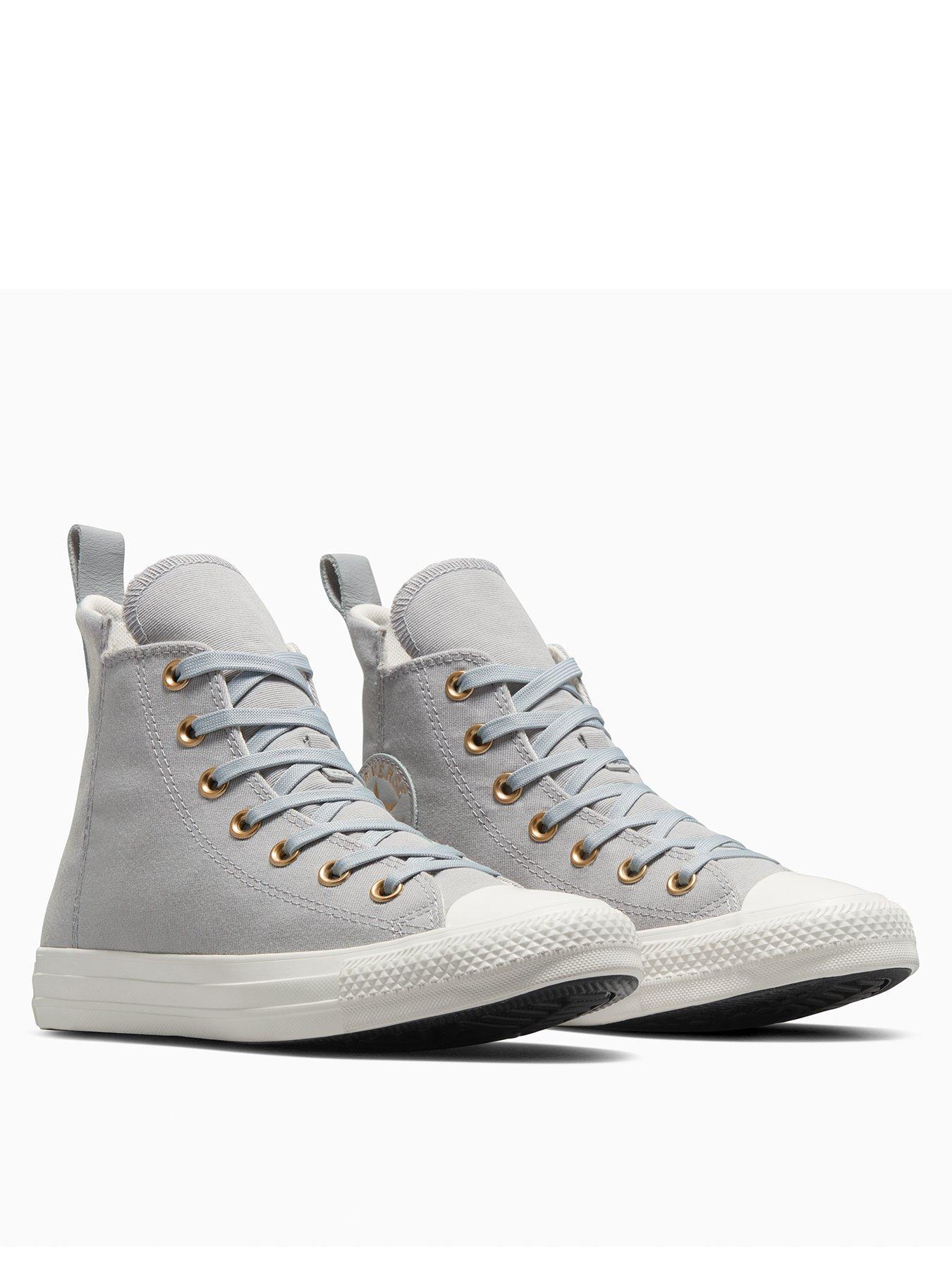 converse-womens-modern-tailored-polyester-canvas-hi-trainers-greystillFront