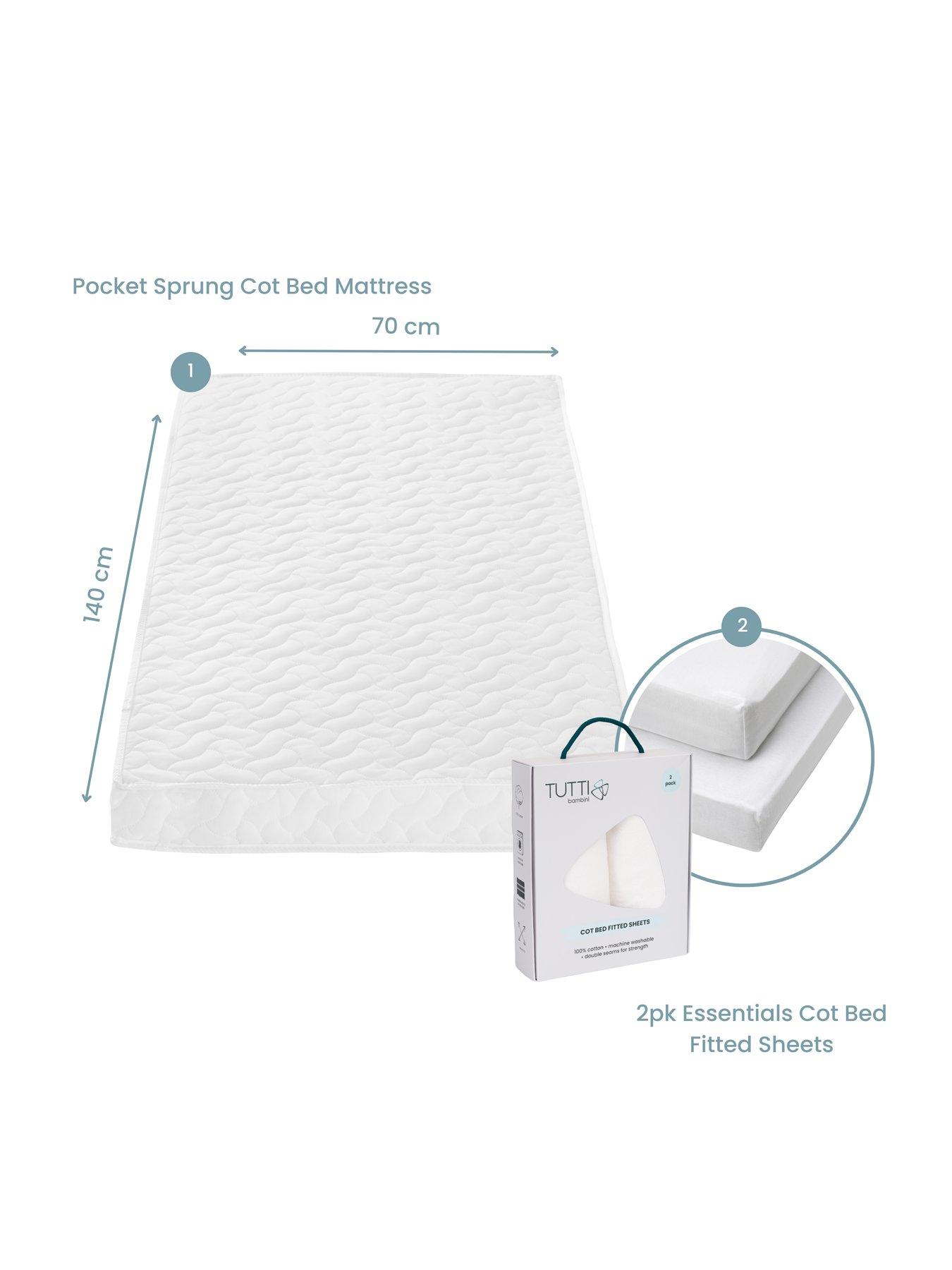 tutti-bambini-pocket-sprung-cot-bed-mattress-70-x-140-cm-with-essentials-2pk-fitted-sheets