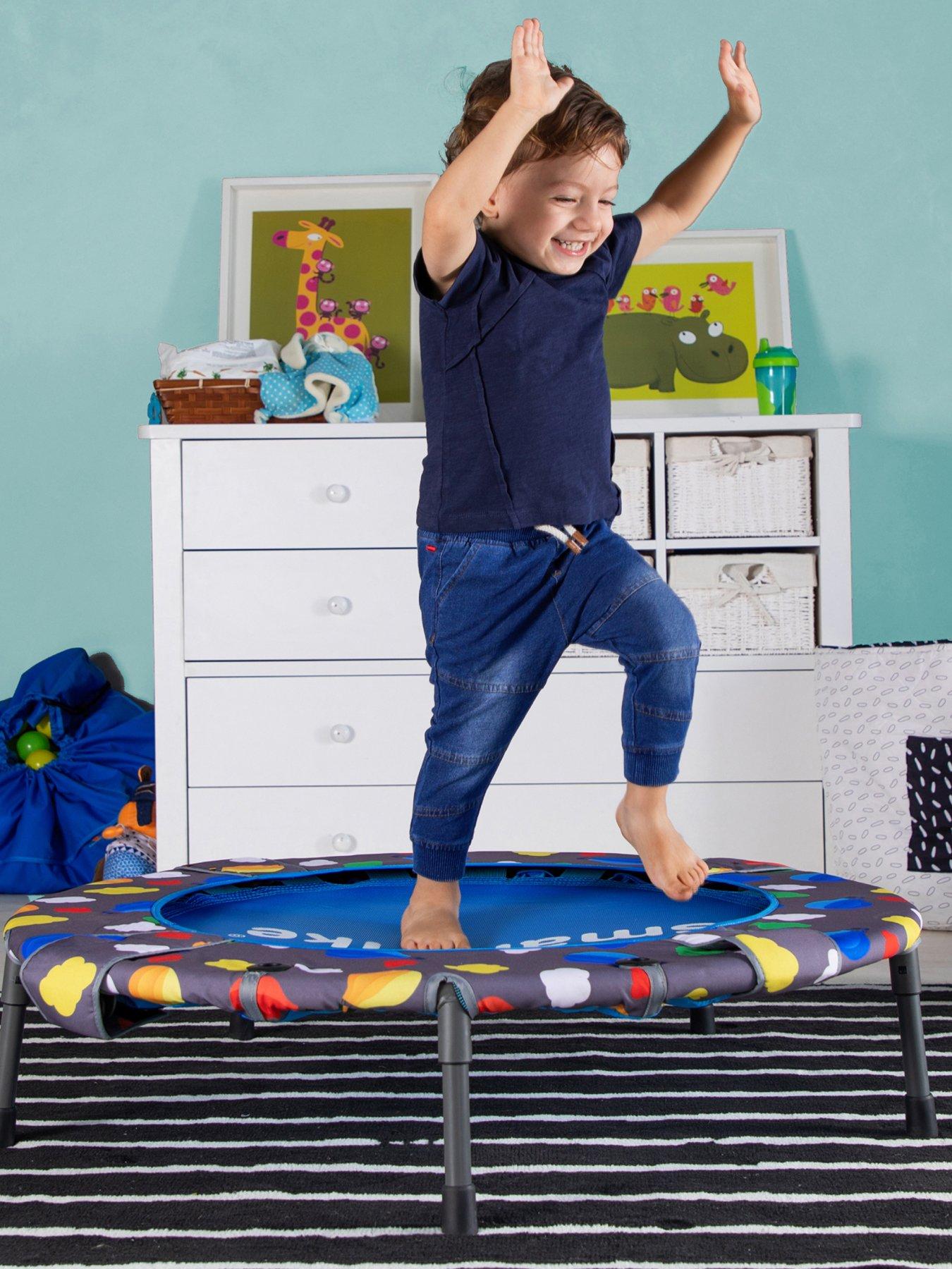 Image 5 of 8 of Smartrike Activity Centre 3 in 1 Trampoline and Activity Centre - Blue